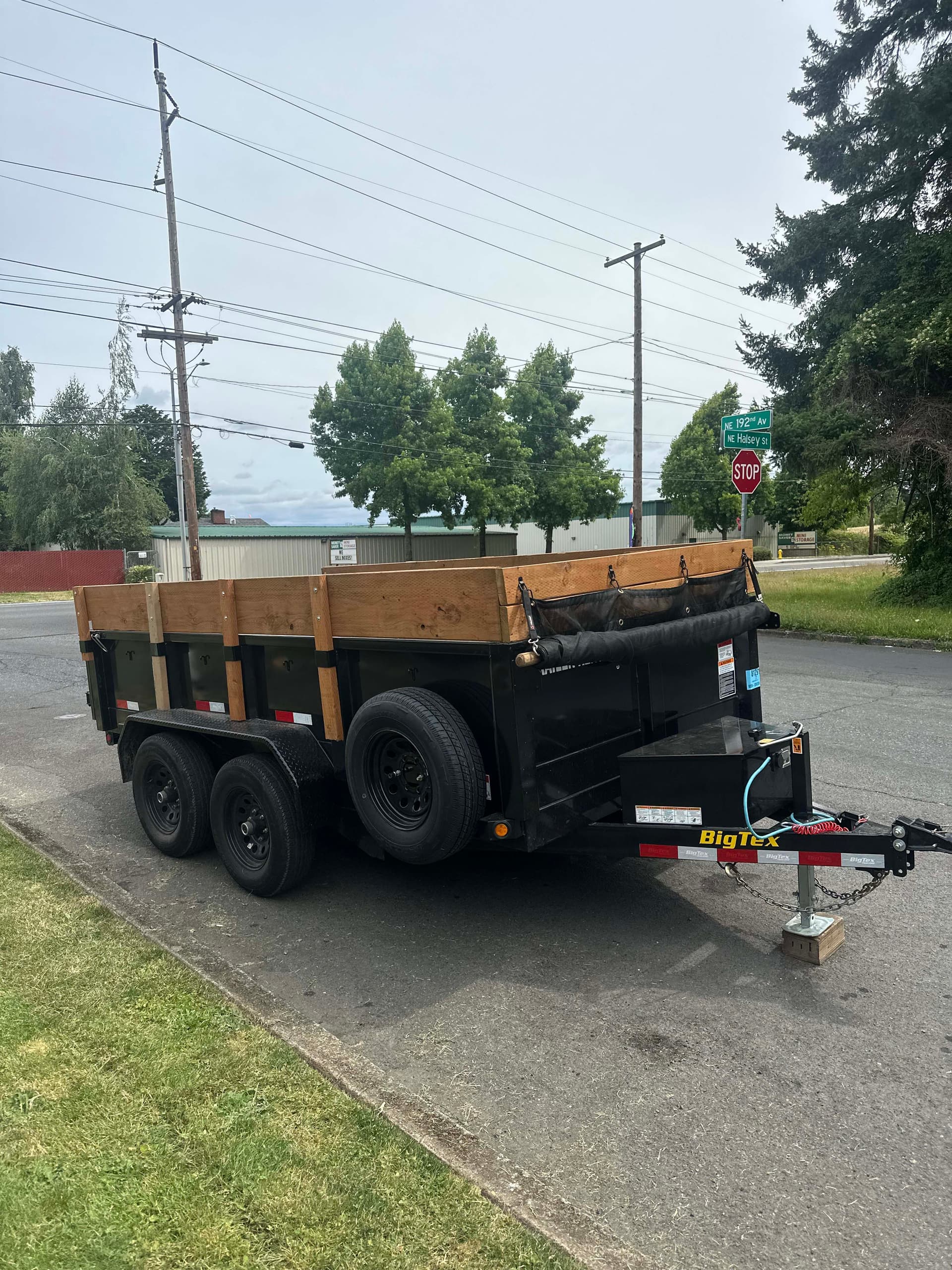 6' x 12' Dump Trailer