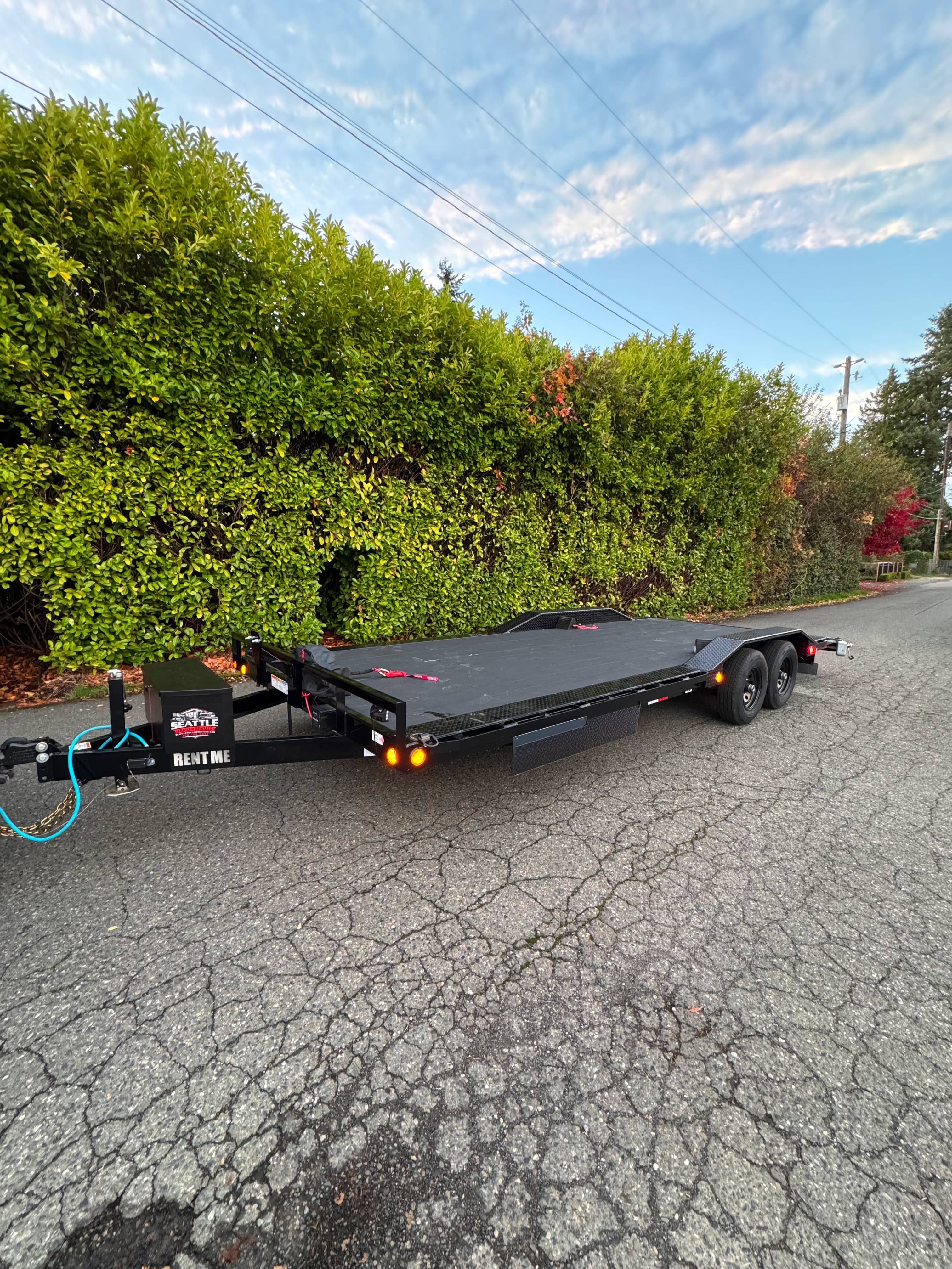 22’ car hauler / utility trailer