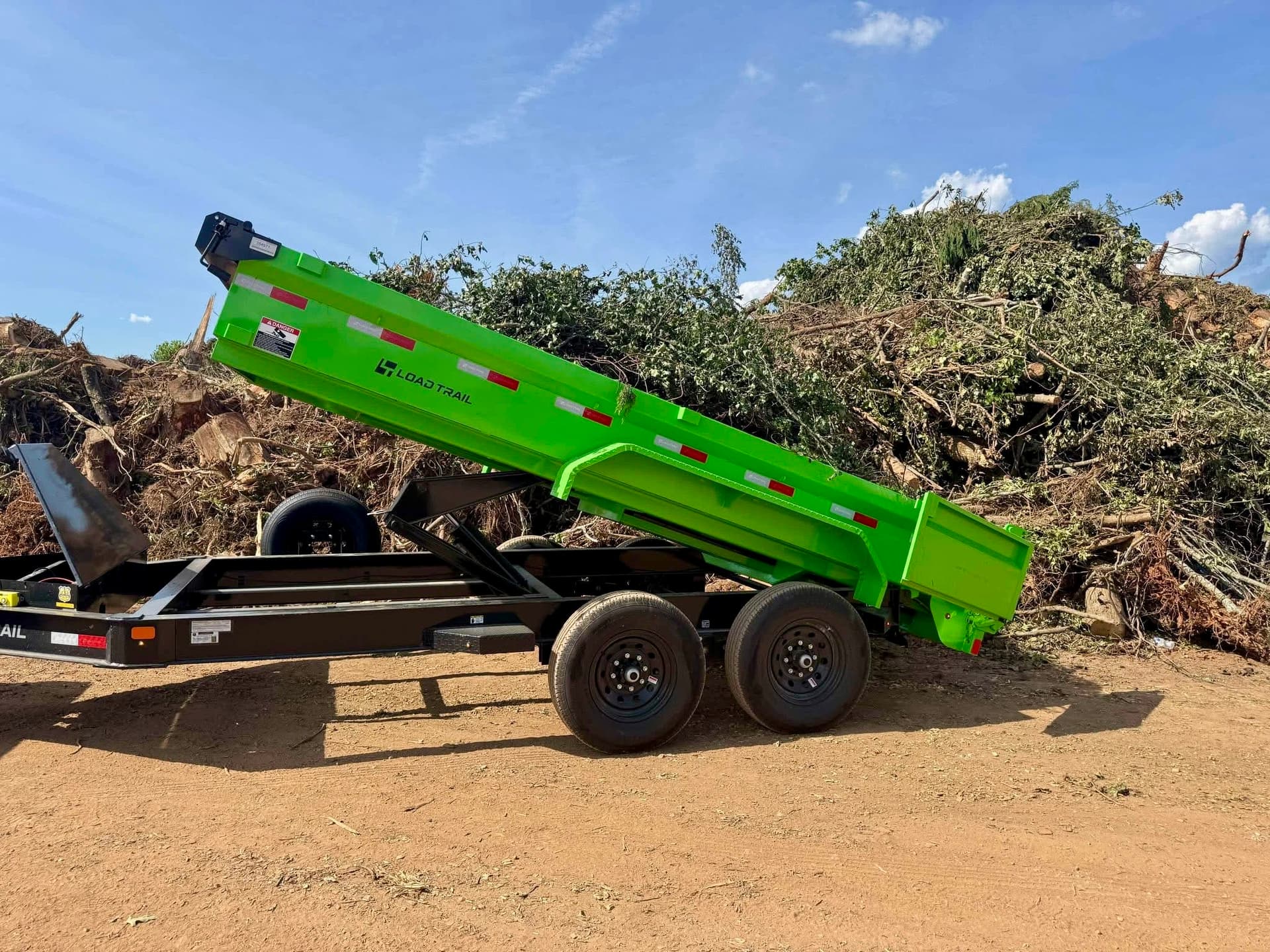 7' x 14' Dump Trailer