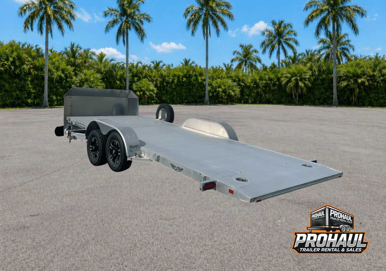 7' x 18' Lightweight Car Hauler Trailer