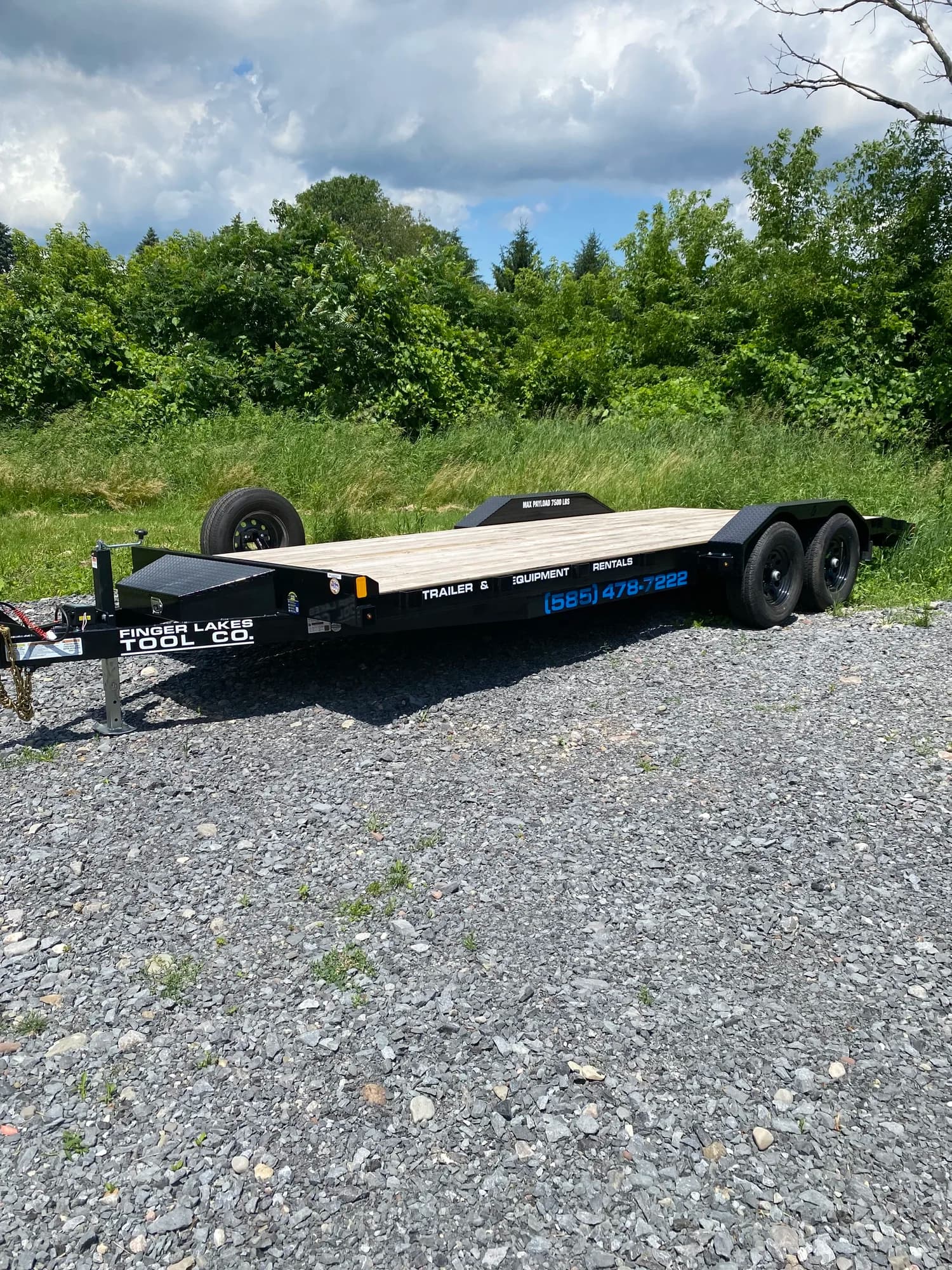 7' x 20' Car Hauler Trailer