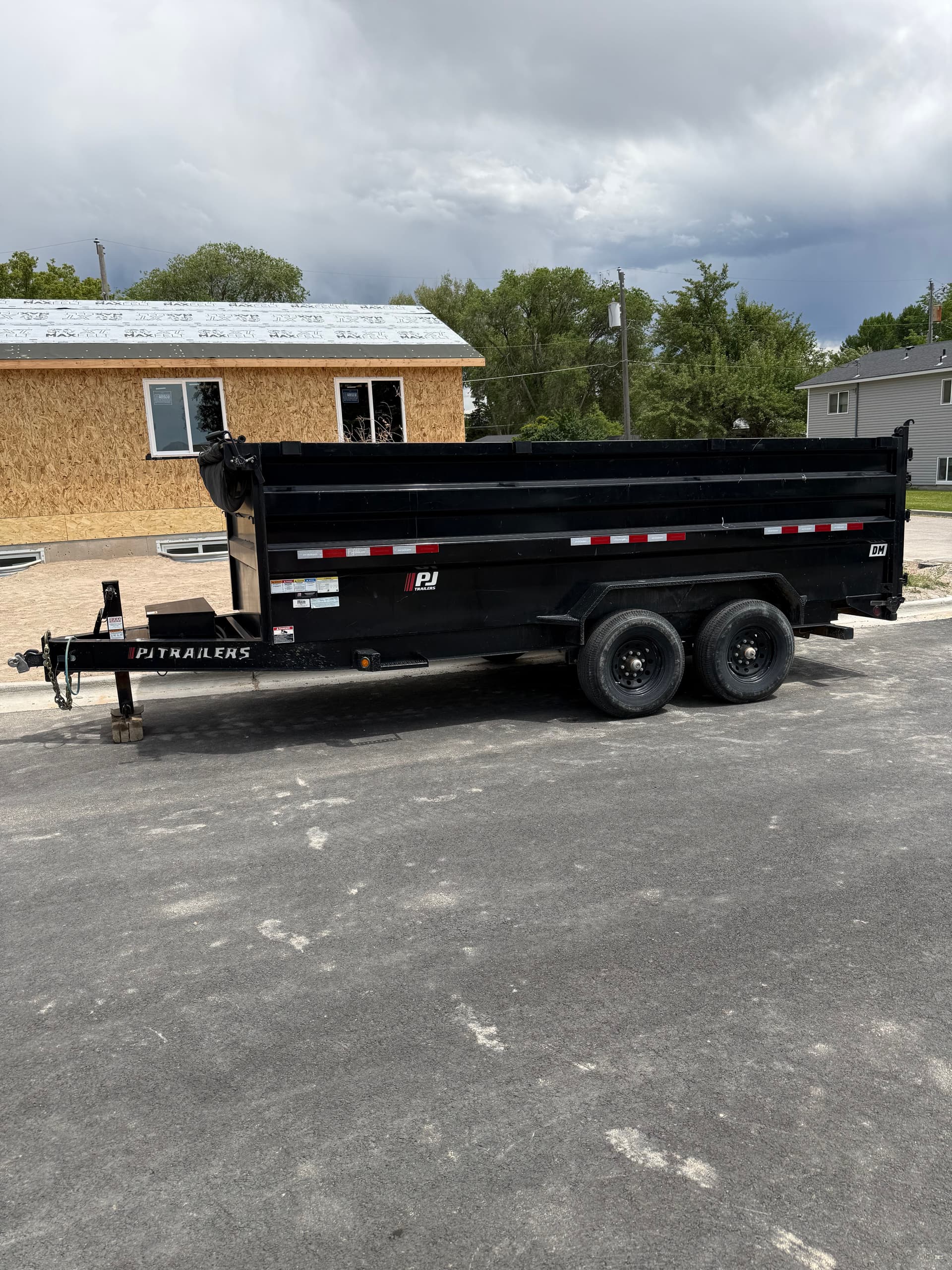 83" x 16' Dump Trailer
