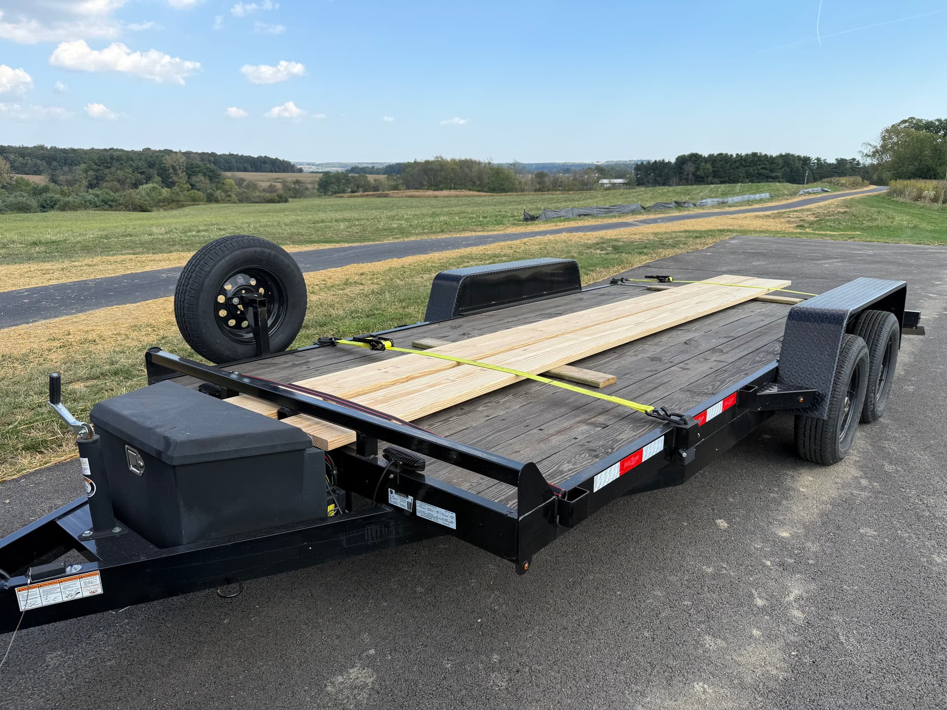 83" x 16' Car Hauler Trailer