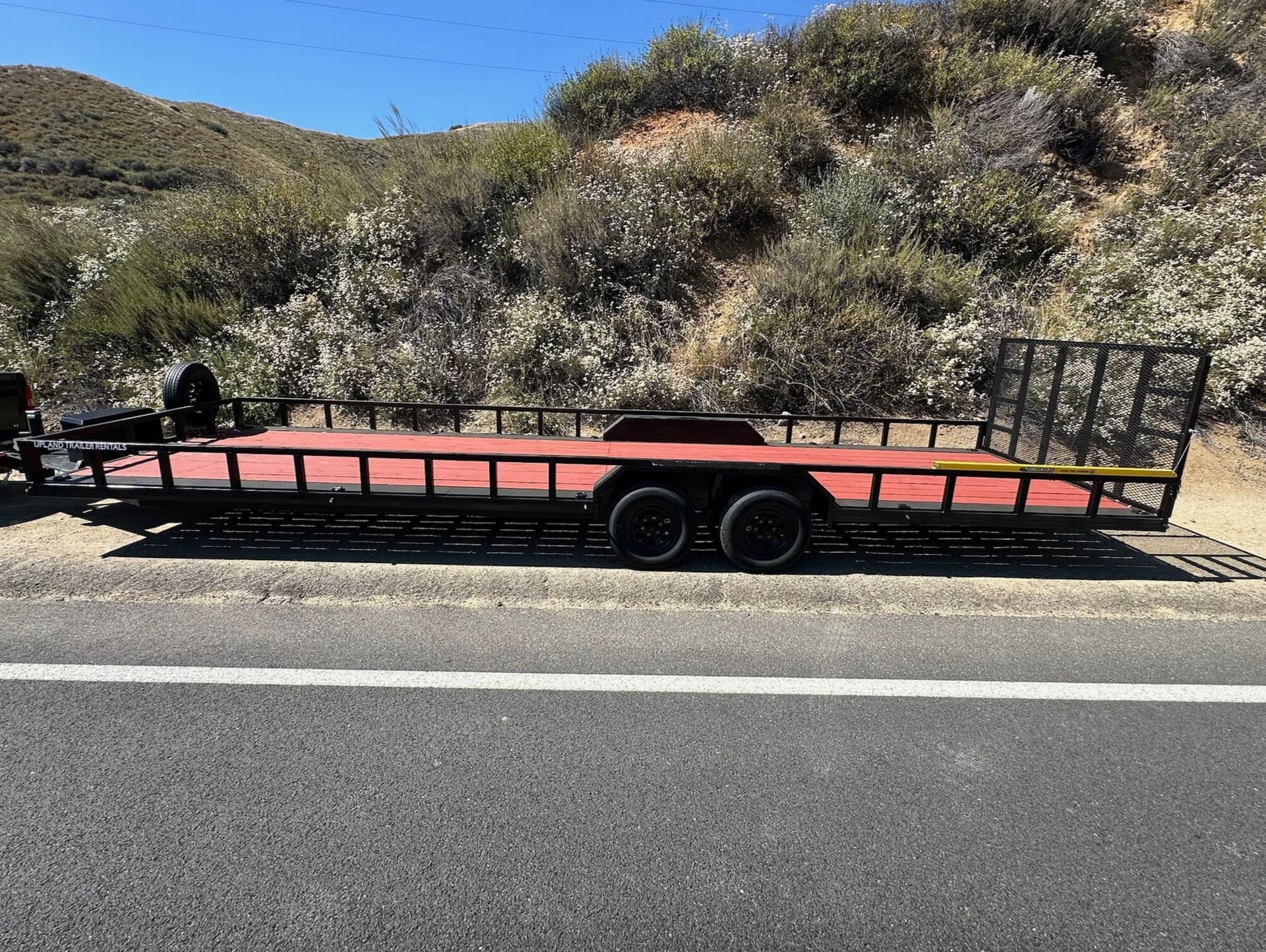 8.5' x 28' Double Utility Trailer