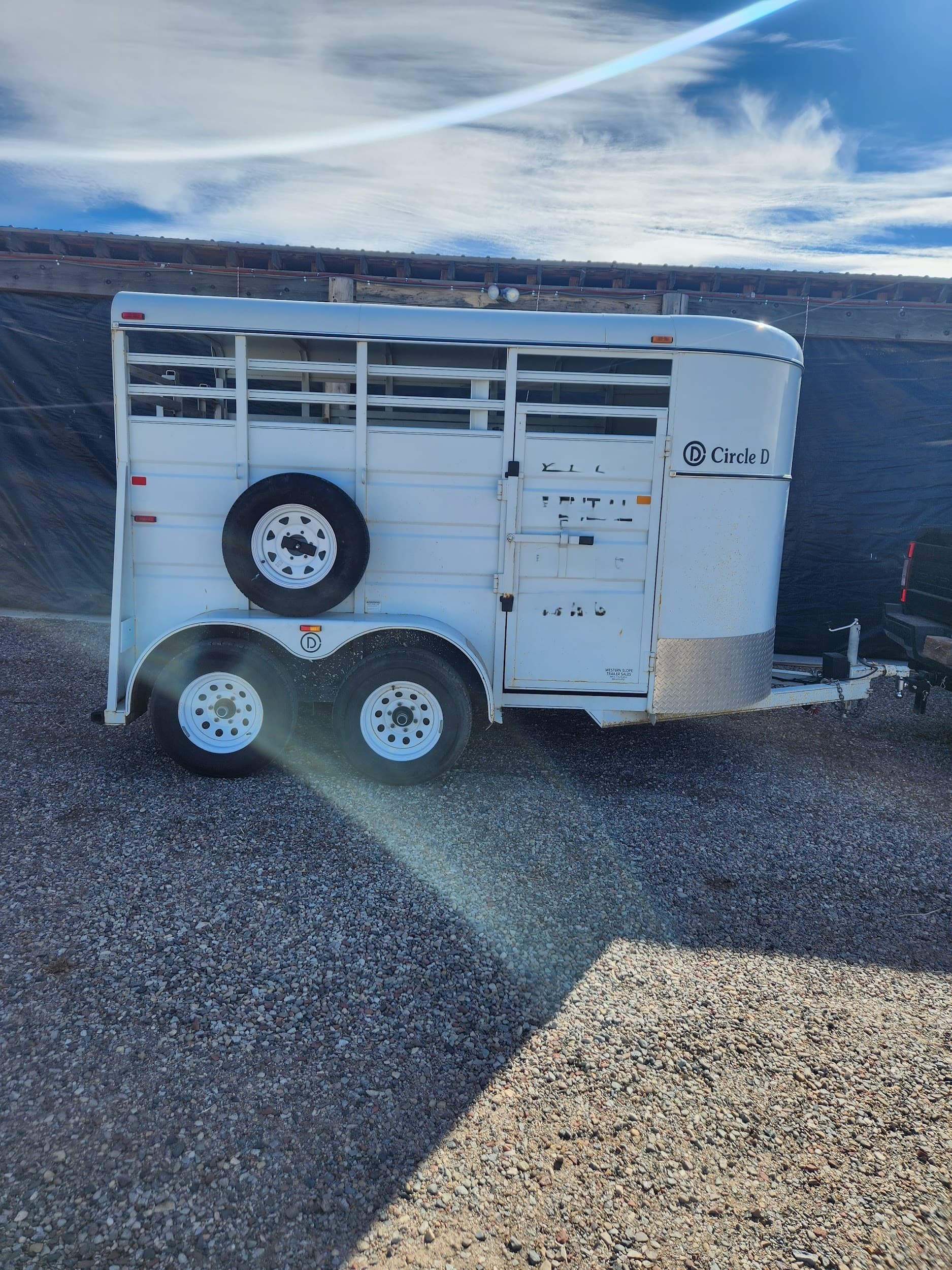 12ft Horse Trailer #0411