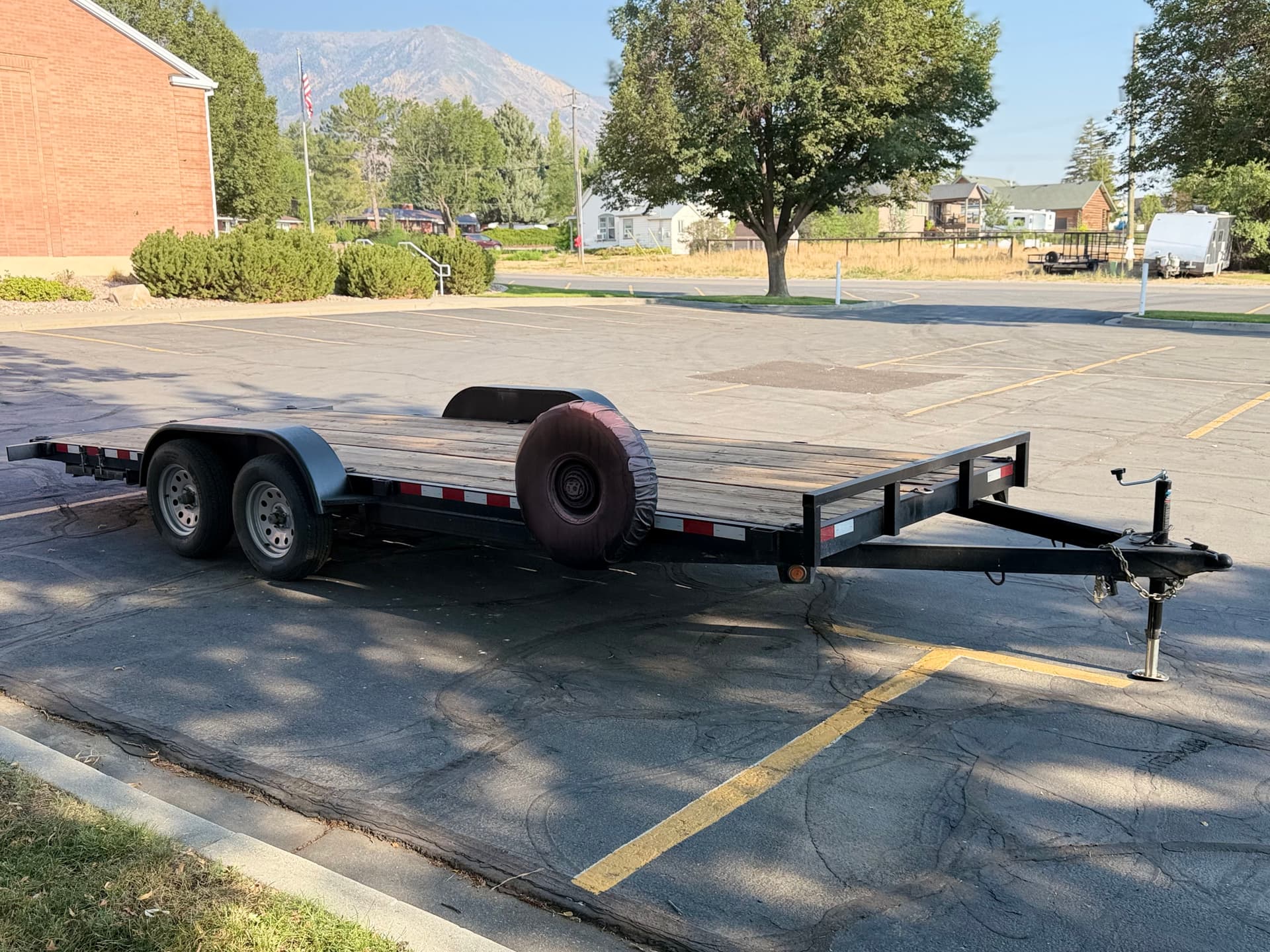 7' x 20' Car Hauler Trailer