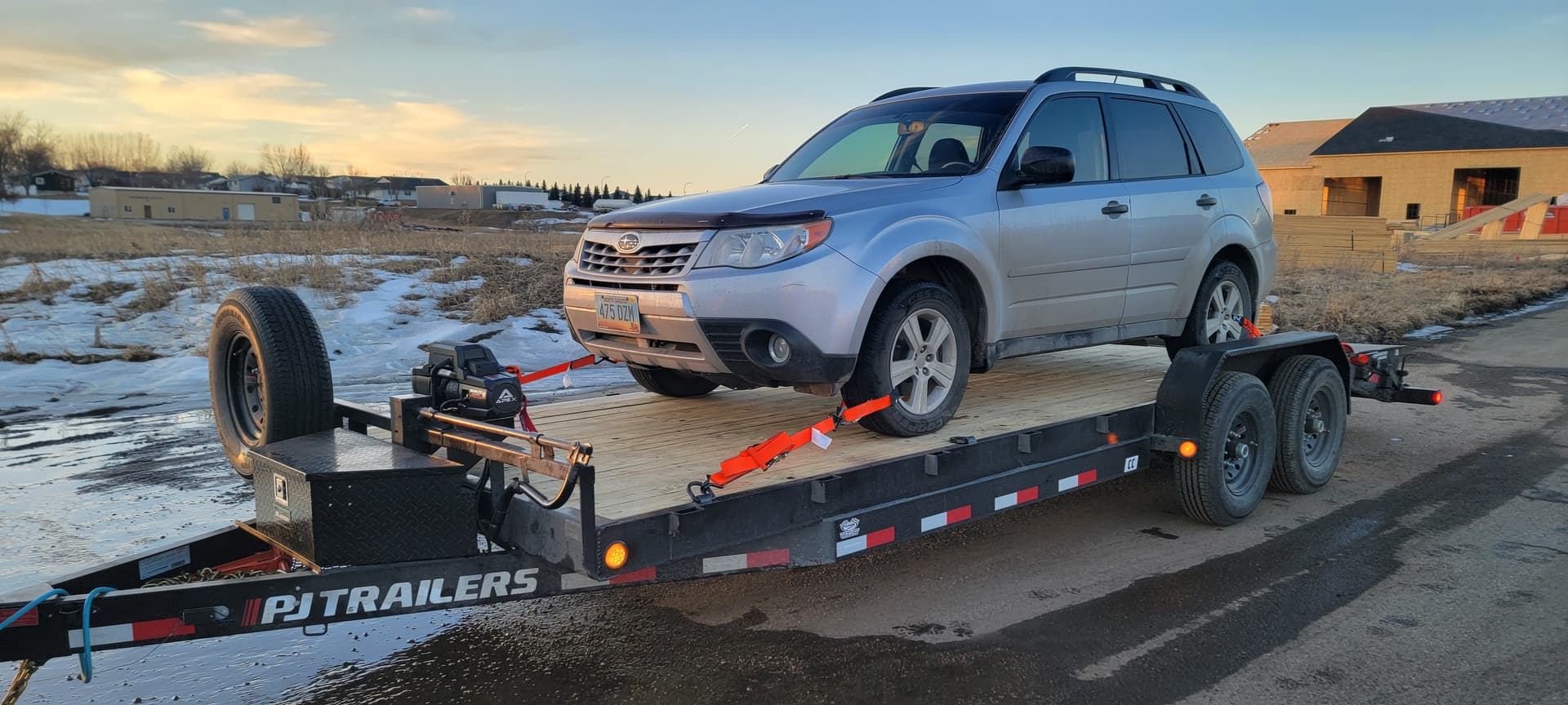 22ft Equipment Trailer