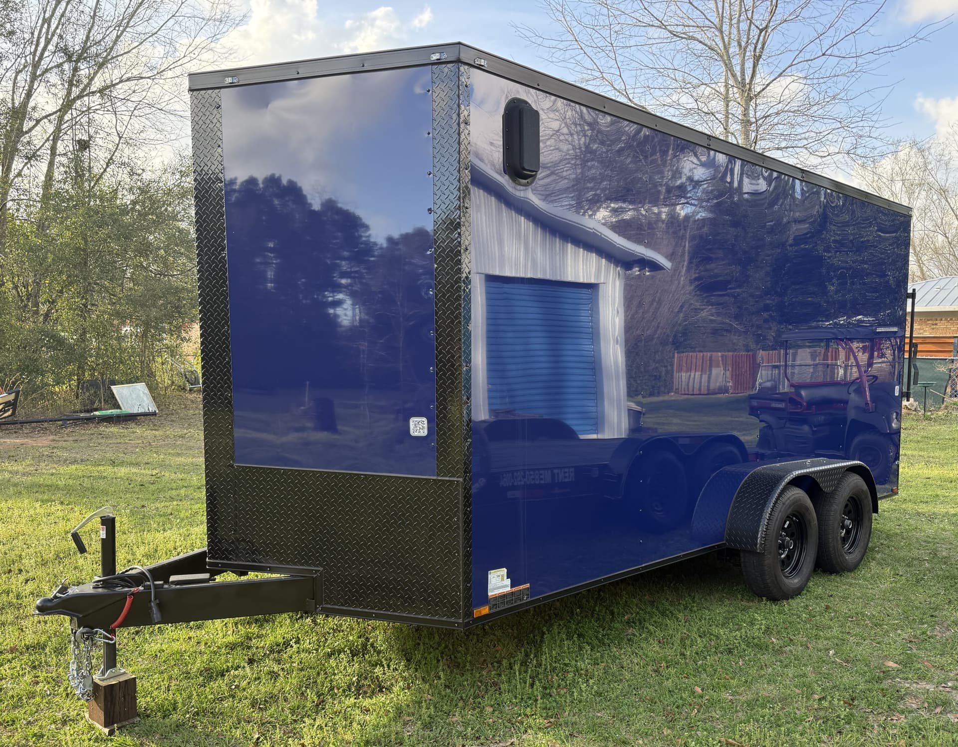 7x16 Enclosed Trailer