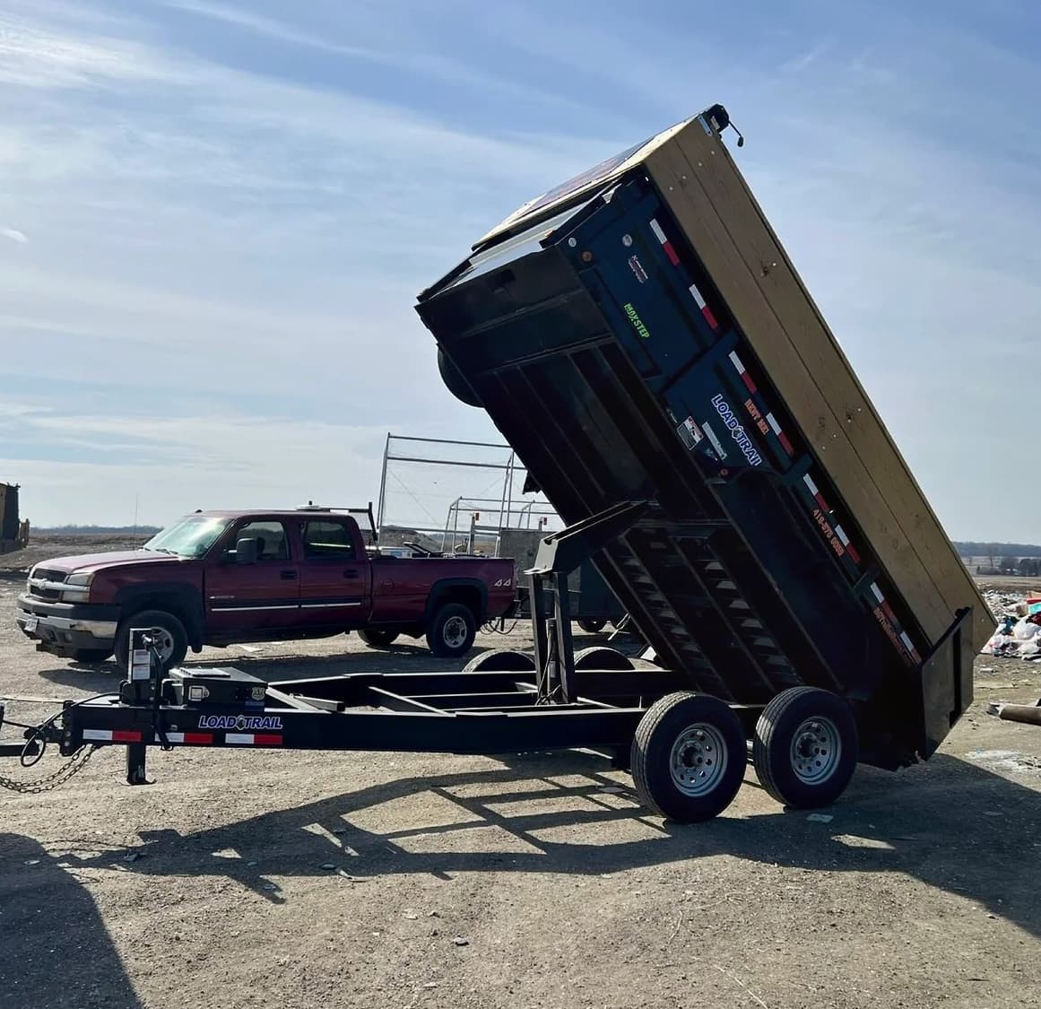 7' x 14' Dump Trailer