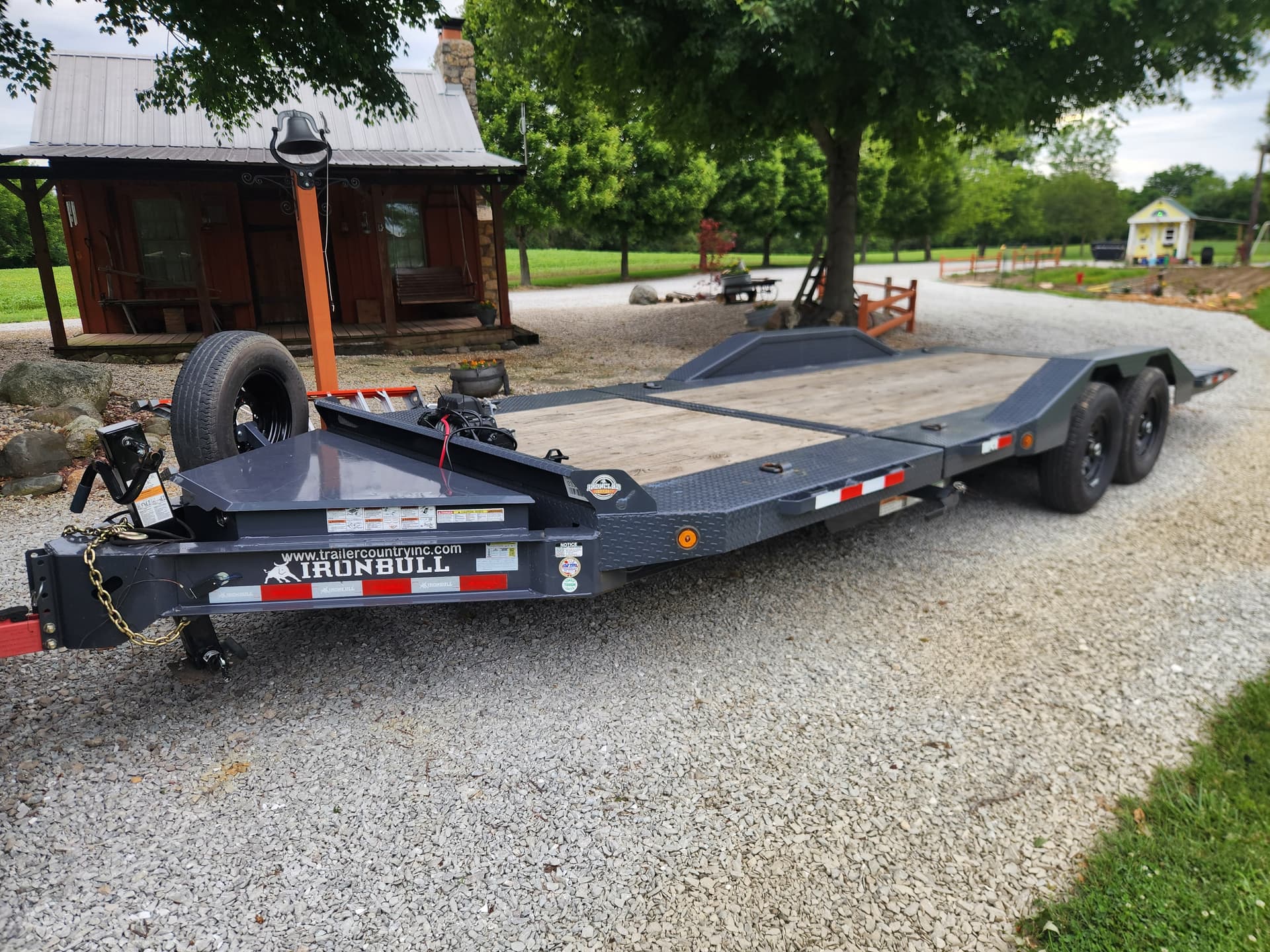 Ironbull 23ft drive over fender tilt