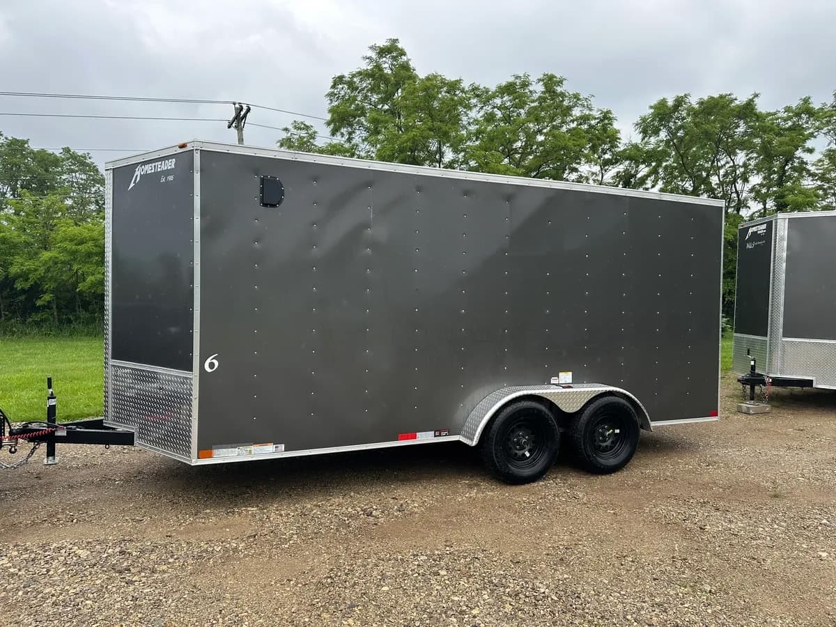 T6 - Homesteader 80"x16' Enclosed 6.5' Height 7K
