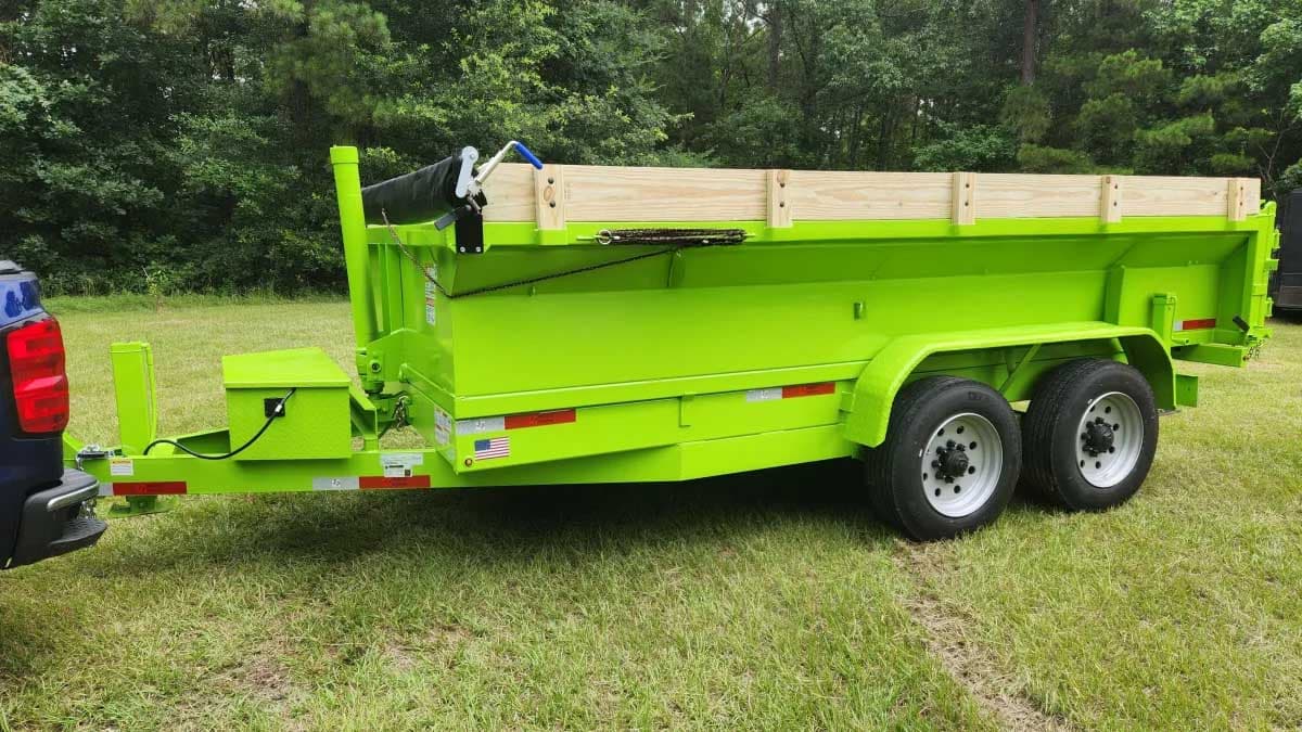 7' x 14' Dump Trailer "Sweet Pea"