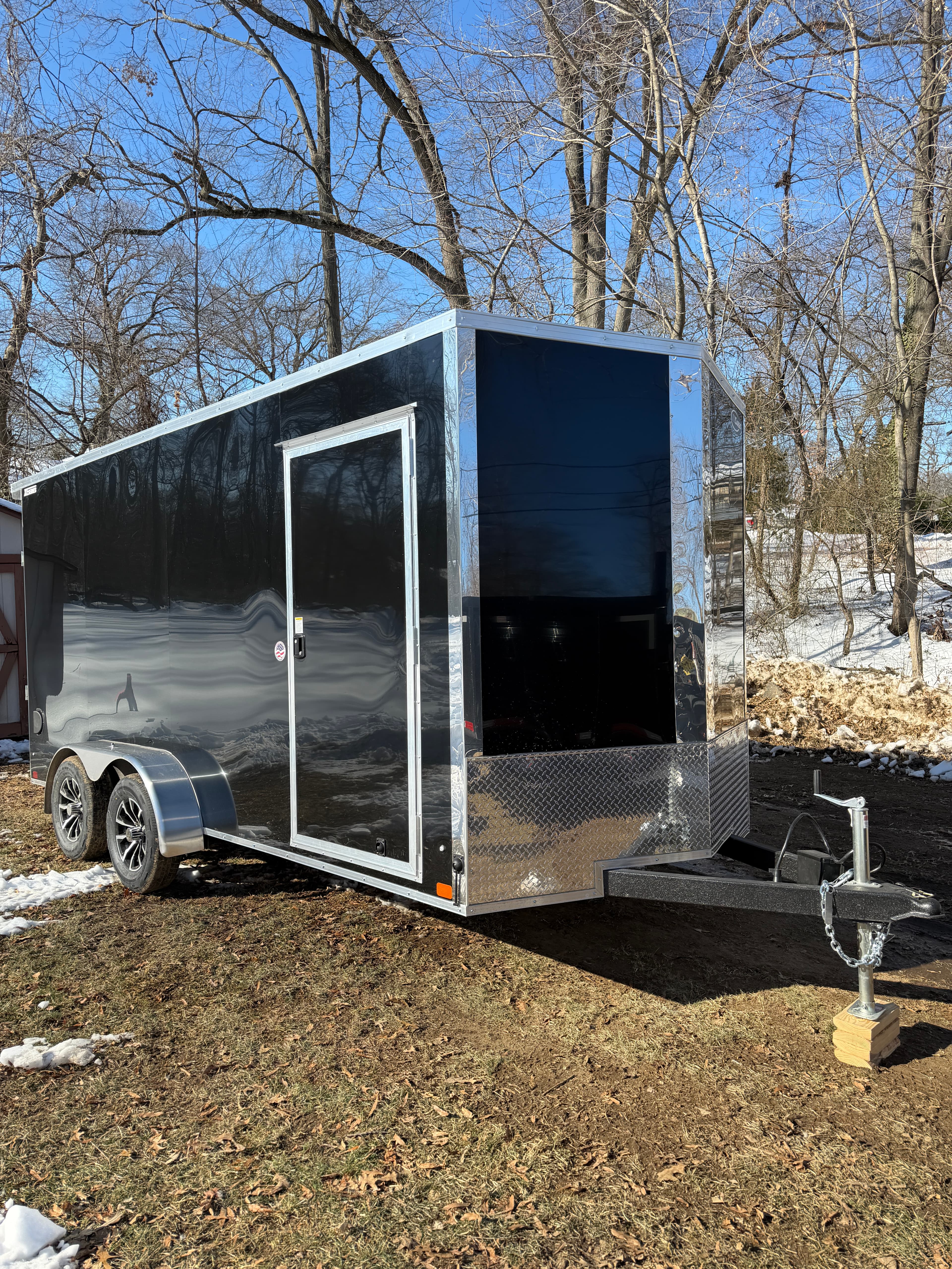 7' x 16' Enclosed Trailer