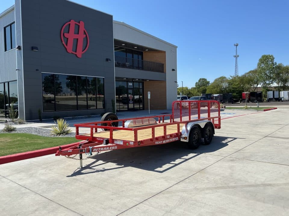 83"x16' Utility Trailer