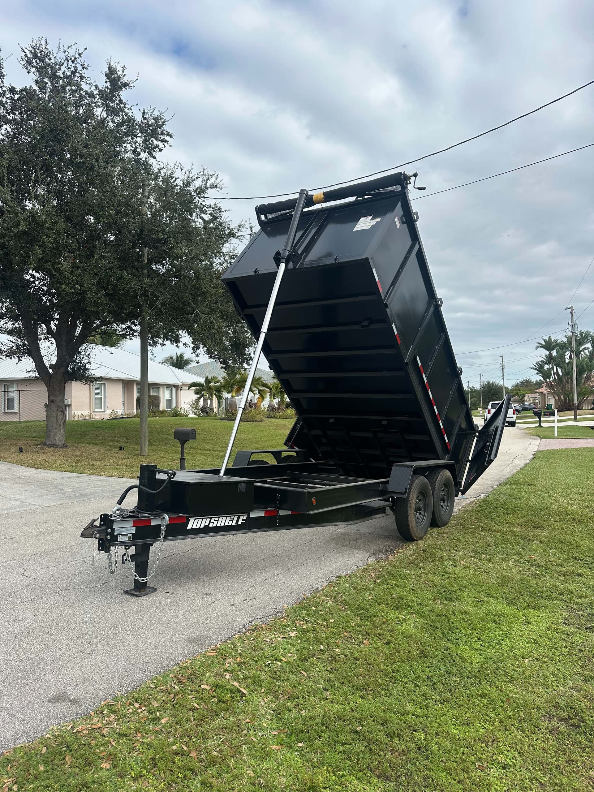 2026 top shelf dump trailer