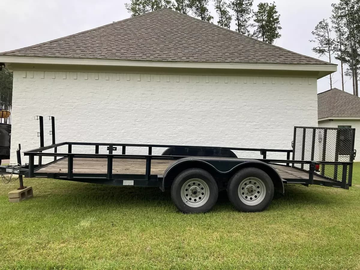 75" x 16' Utility Dovetail Trailer