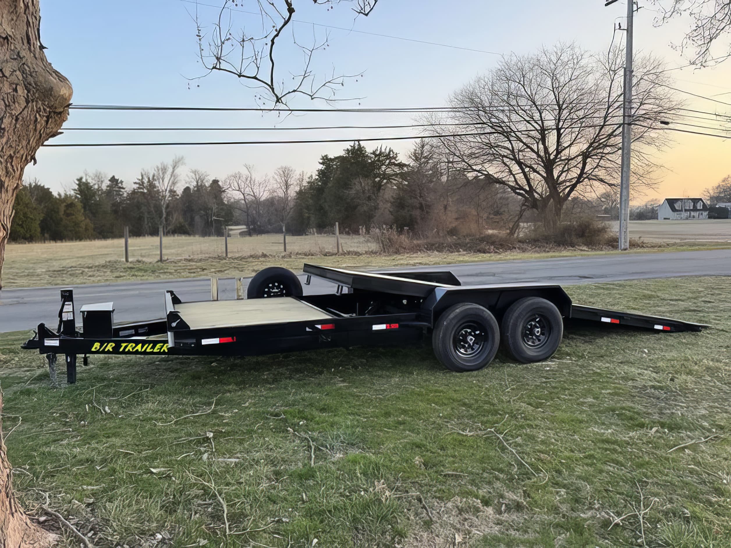 23ft Tilt Deck Trailer