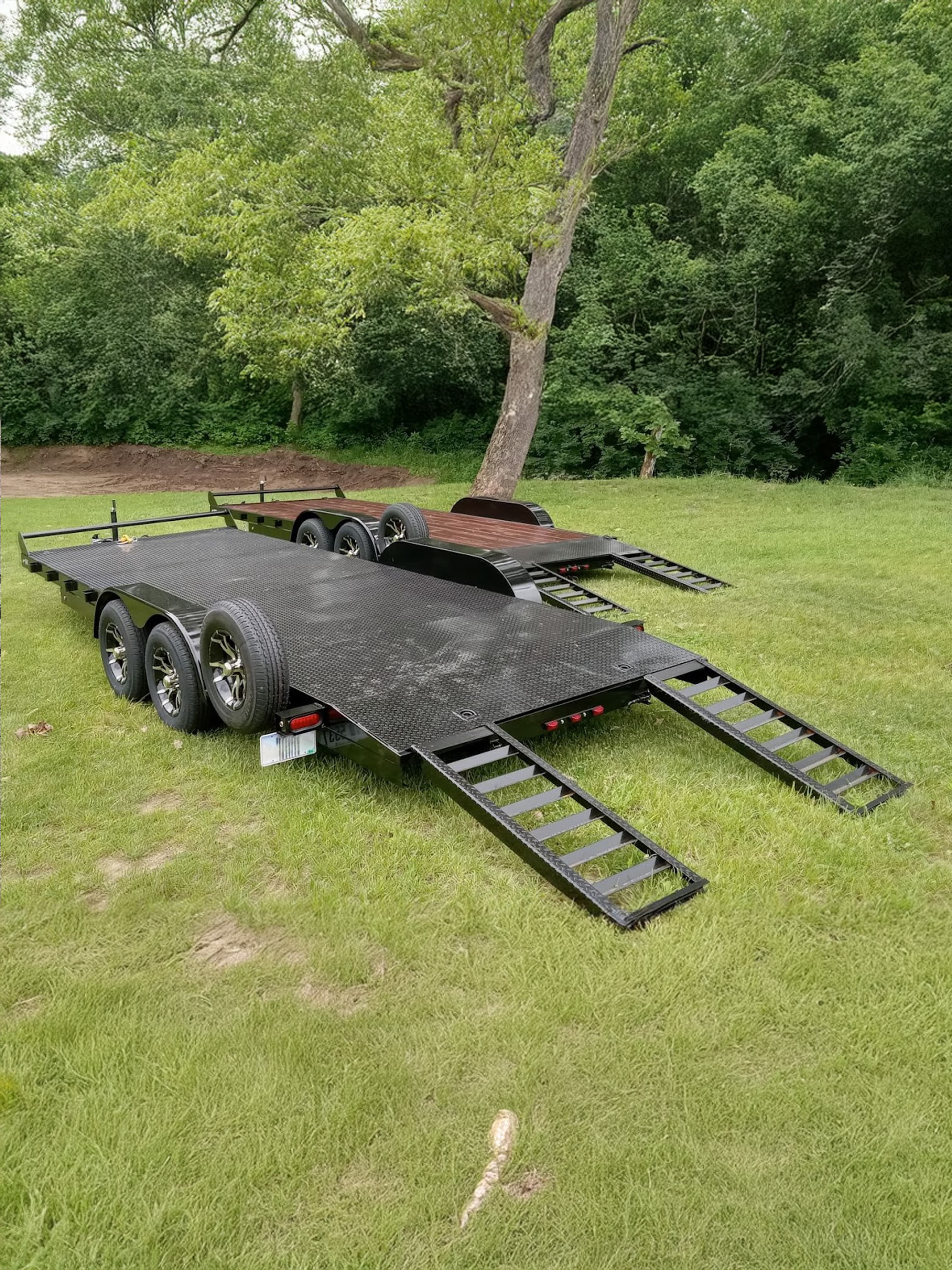 20ft Steel floor Car Hauler