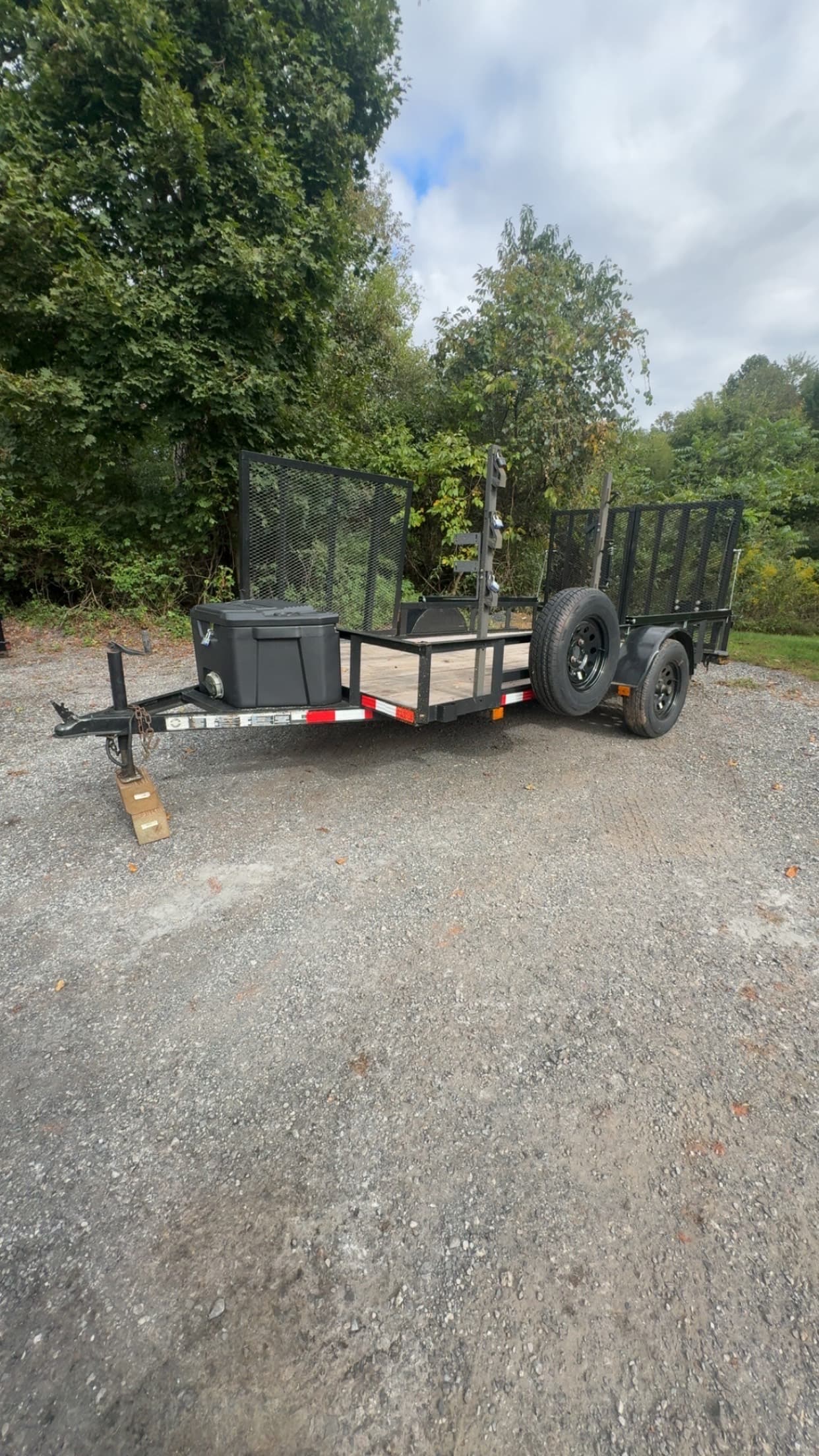 6' X 12' Landscape Utility Trailer