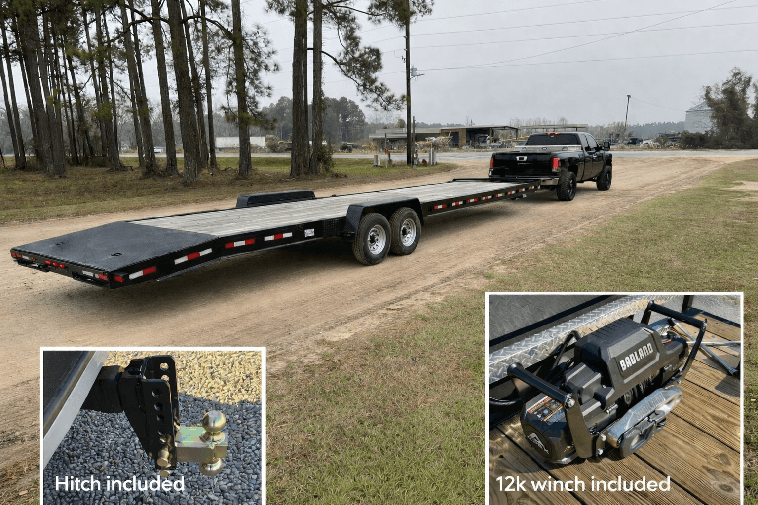 34’ Down2Earth 2 Car Hauler