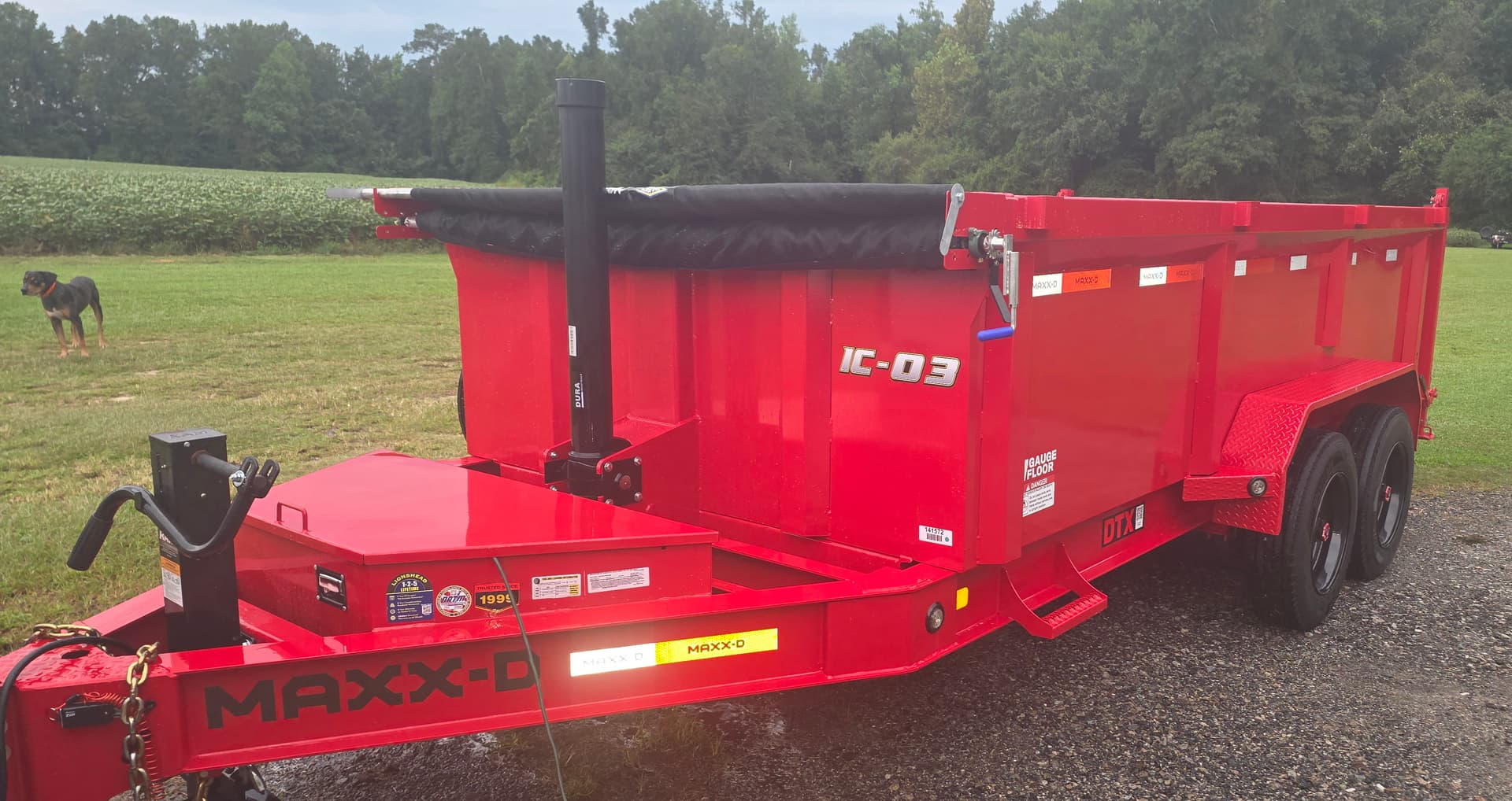 7' x 14' Dump Trailer