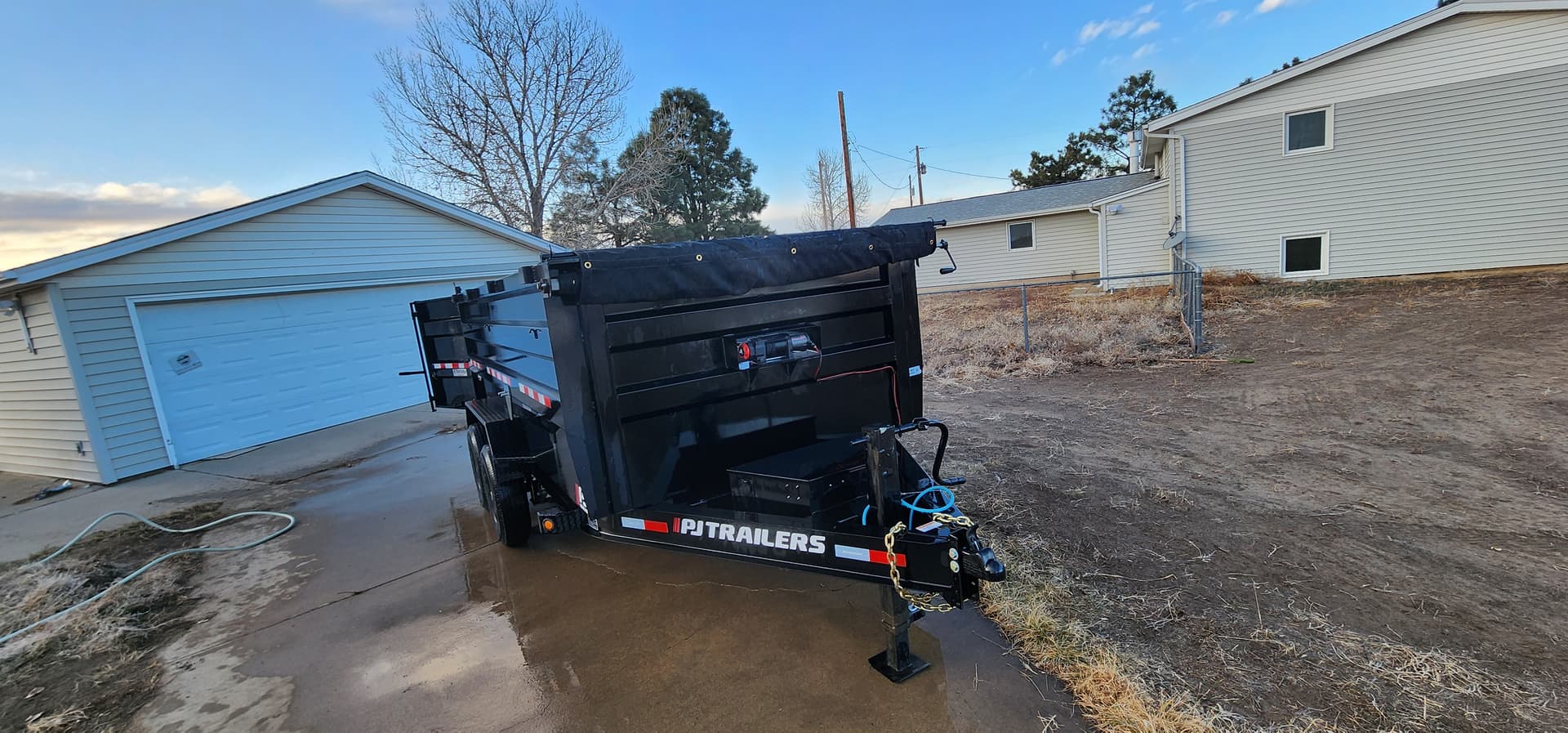 7' x 14' Dump Trailer