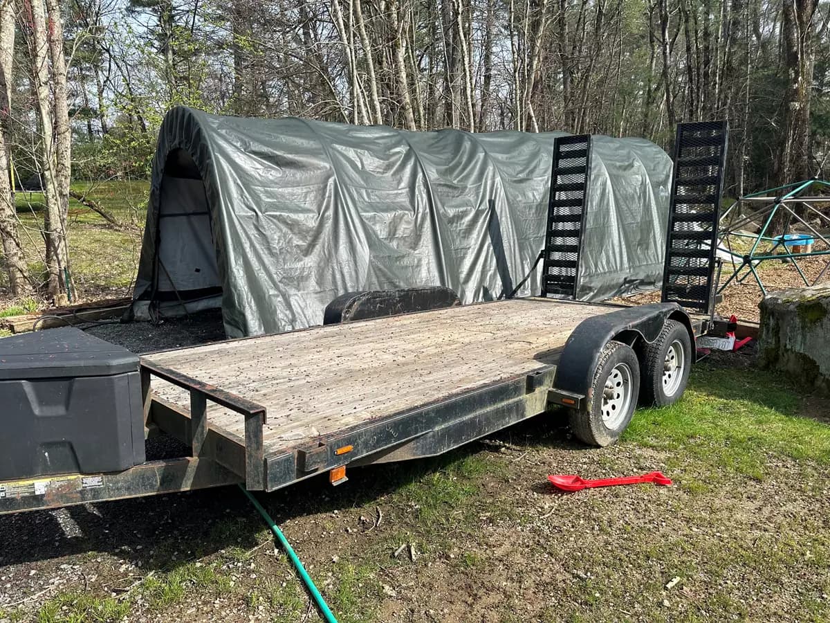 7 x 16ft Equipment Trailer
