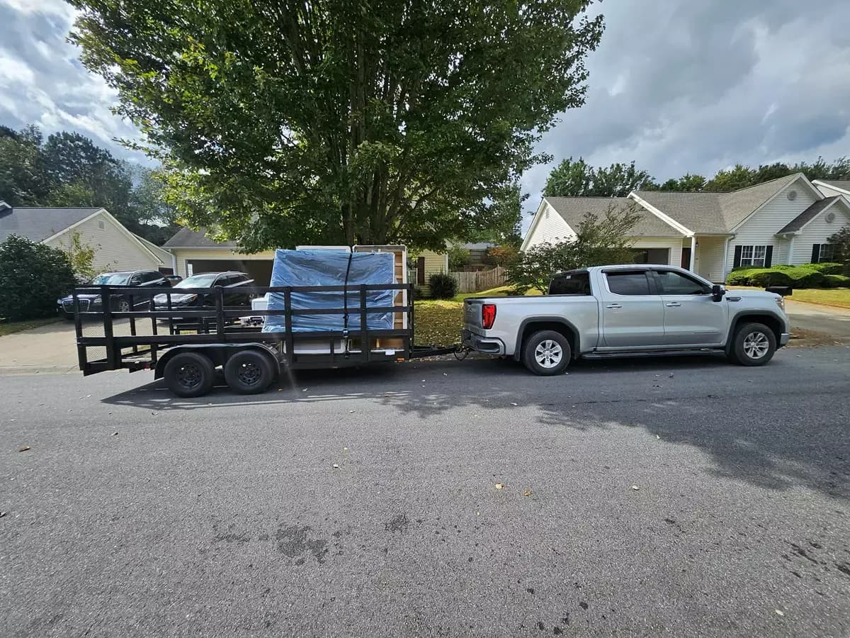 16' x 7' x 4' Utility Trailer 7K