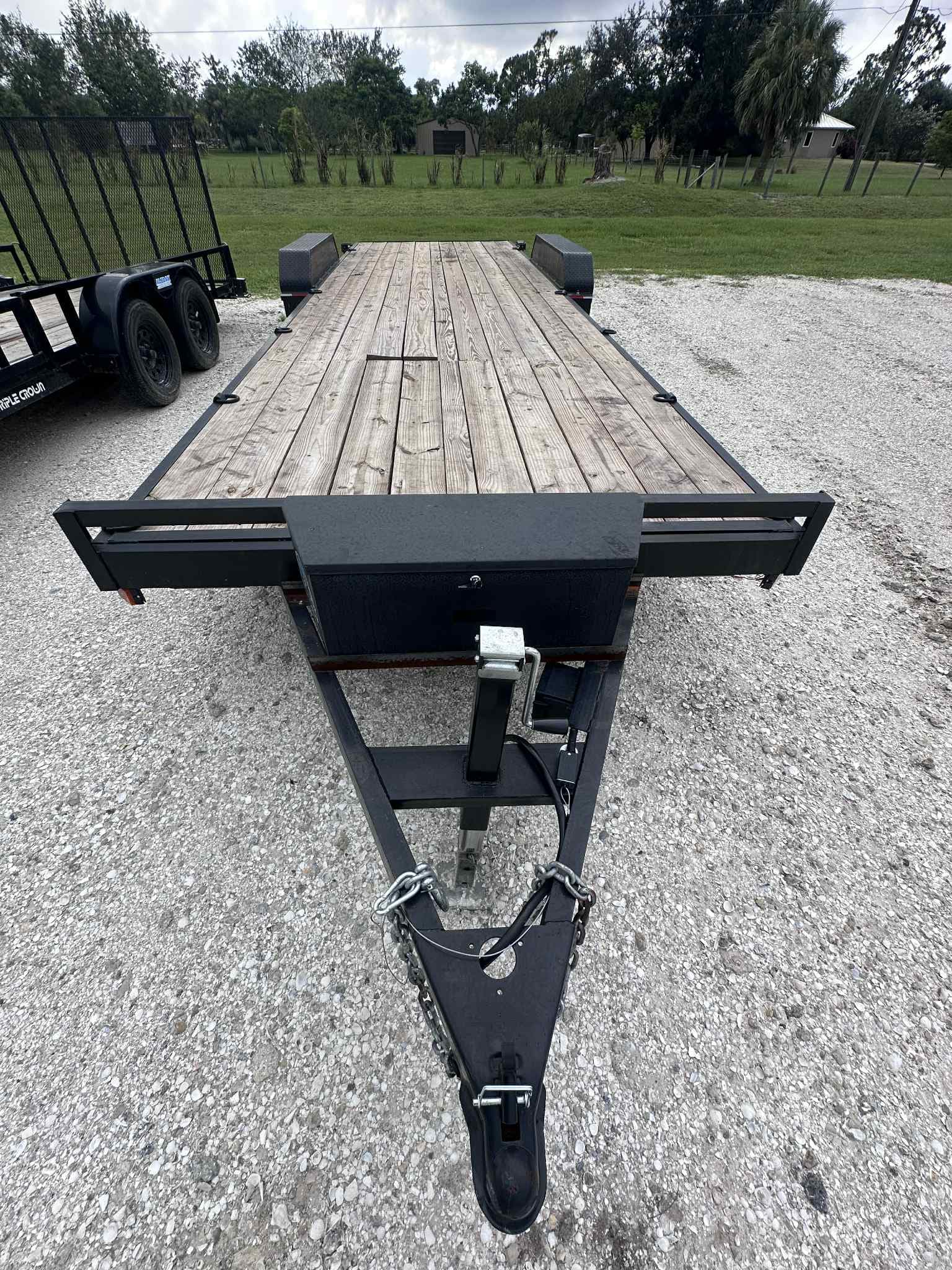 7x26 Equipment Trailer Tandem Axle