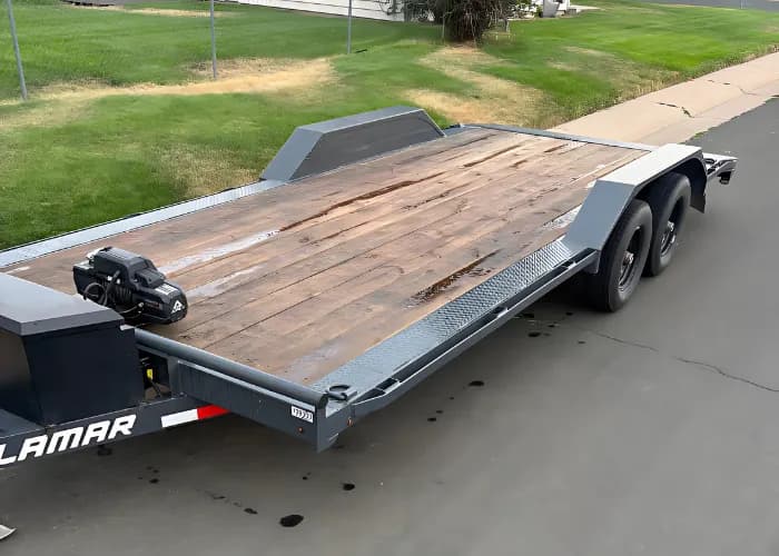 20ft Drive Over Car Hauler