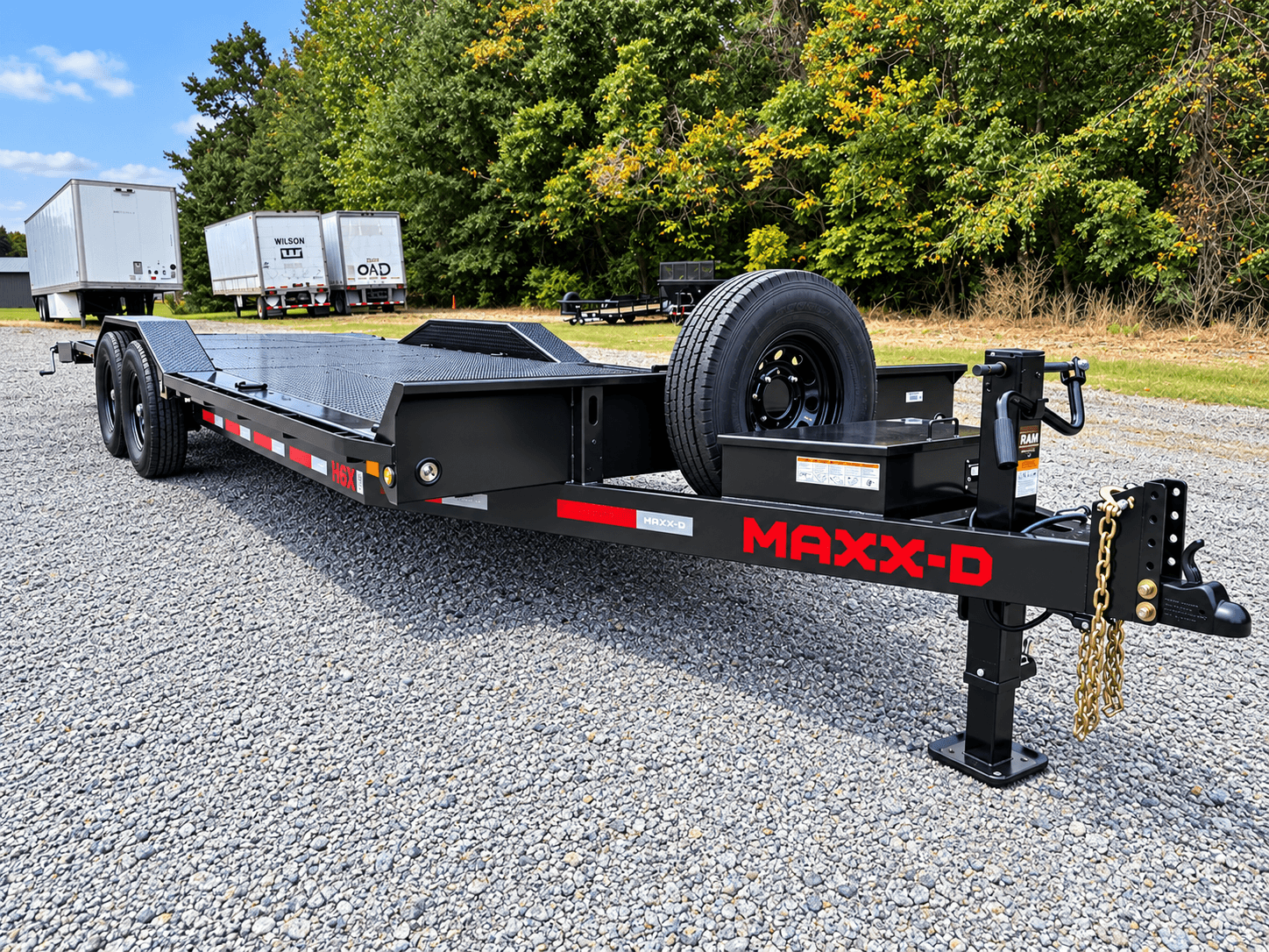 24Ft Car Hauler Trailer