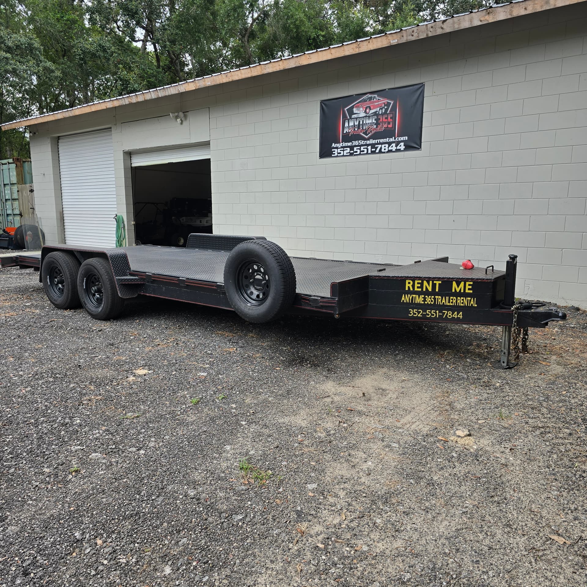 7' x 20' Car Hauler Trailer