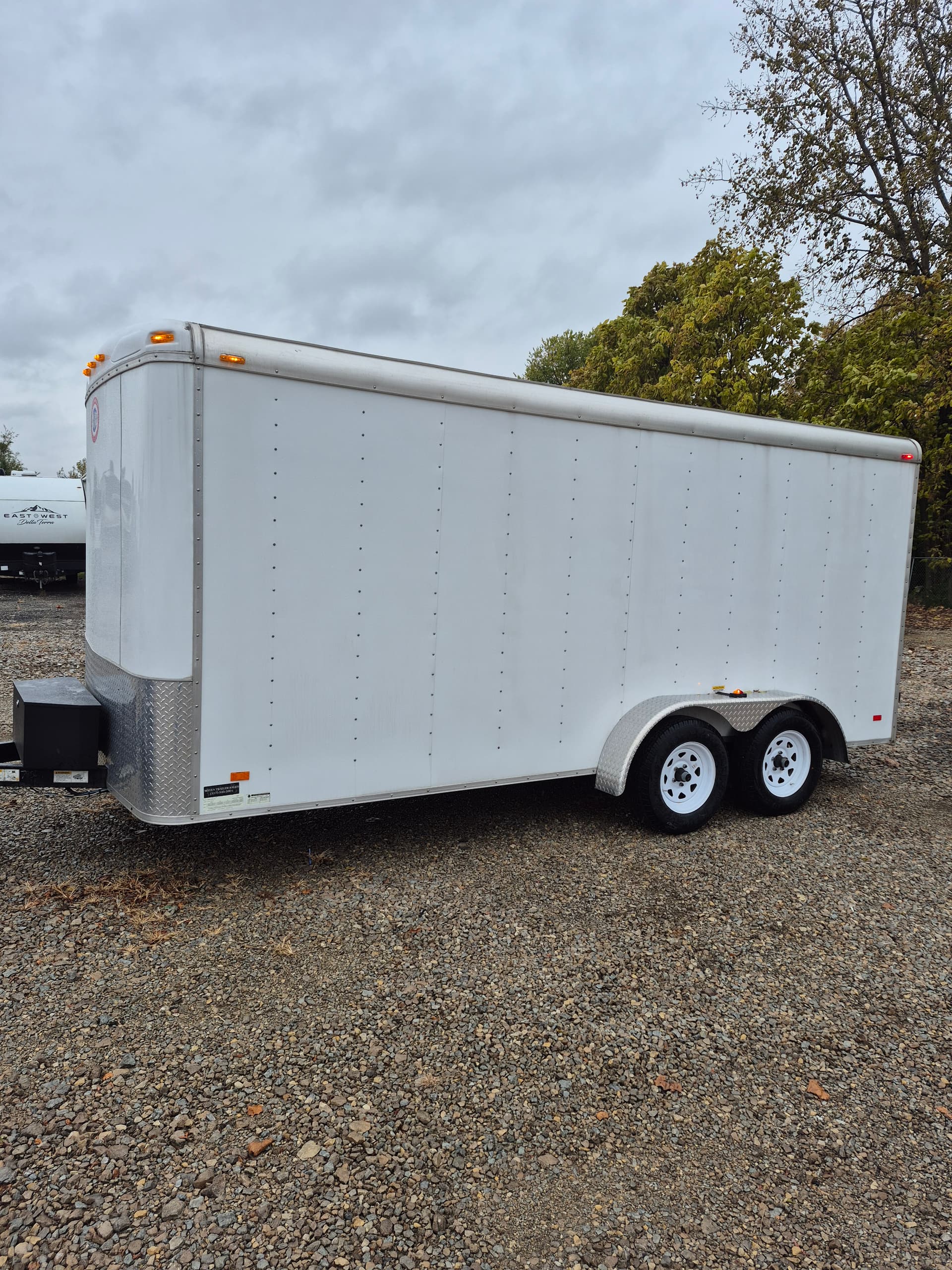 7x16ft Enclosed Cargo Trailer