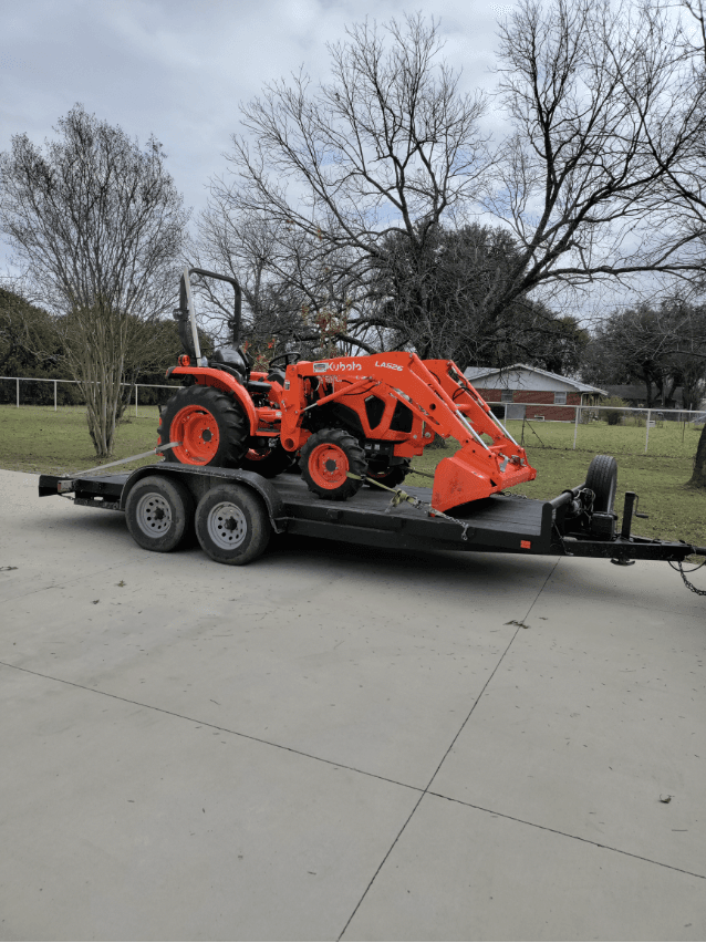 18ft Car Hauler Flatbed Trailer