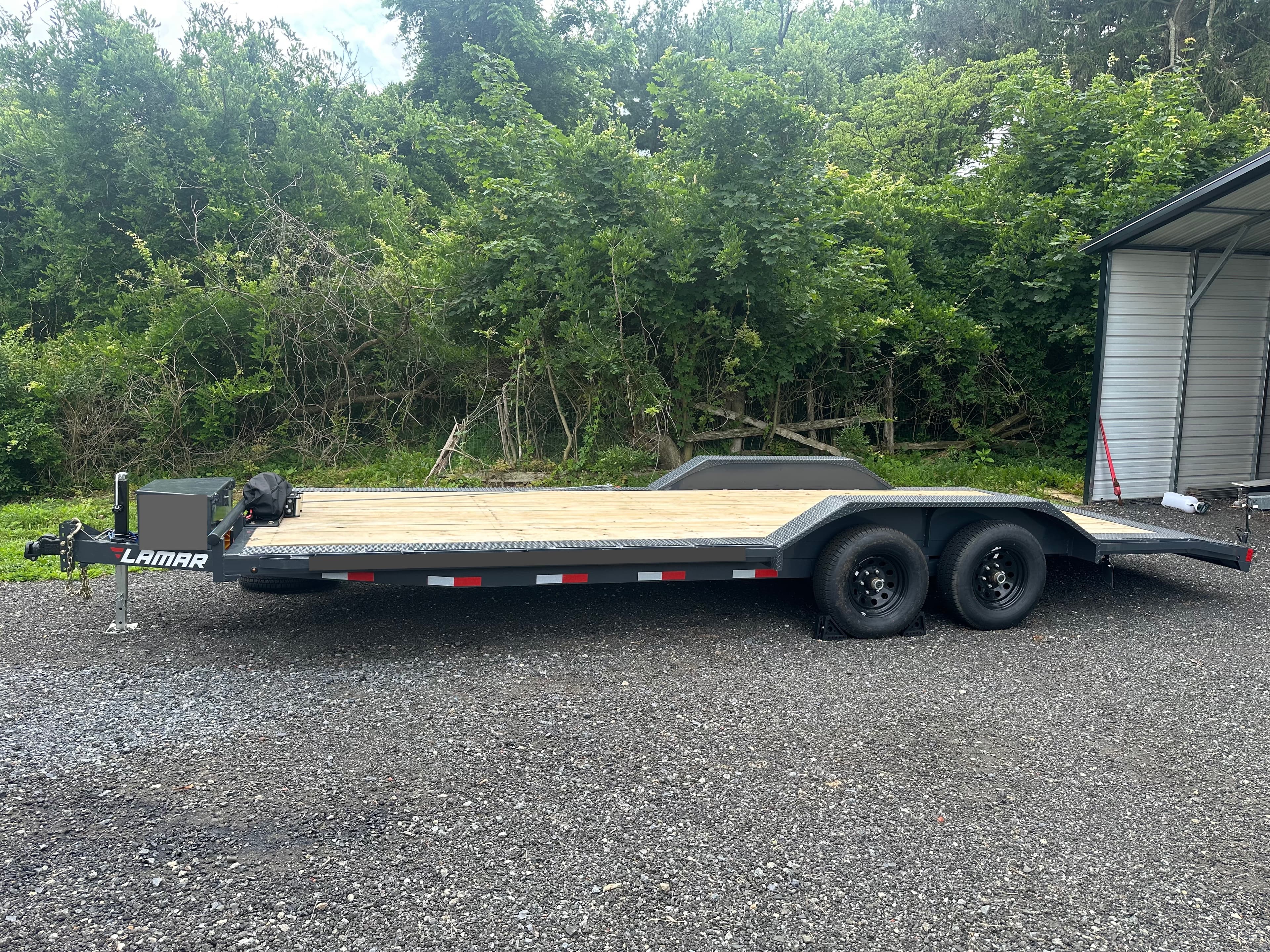 22ft Car Hauler Flatbed Trailer