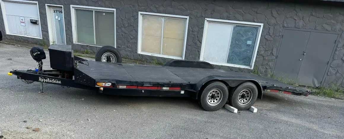 22ft Deckover Tilt Trailer