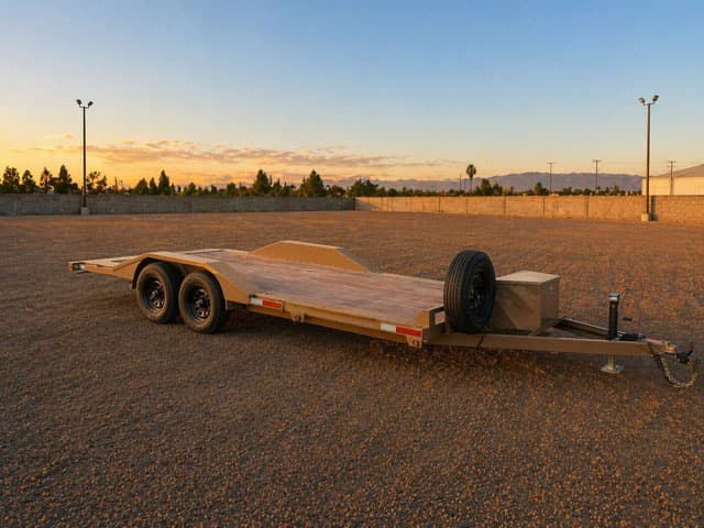 20' Car Hauler/ Equipment Trailer 14k