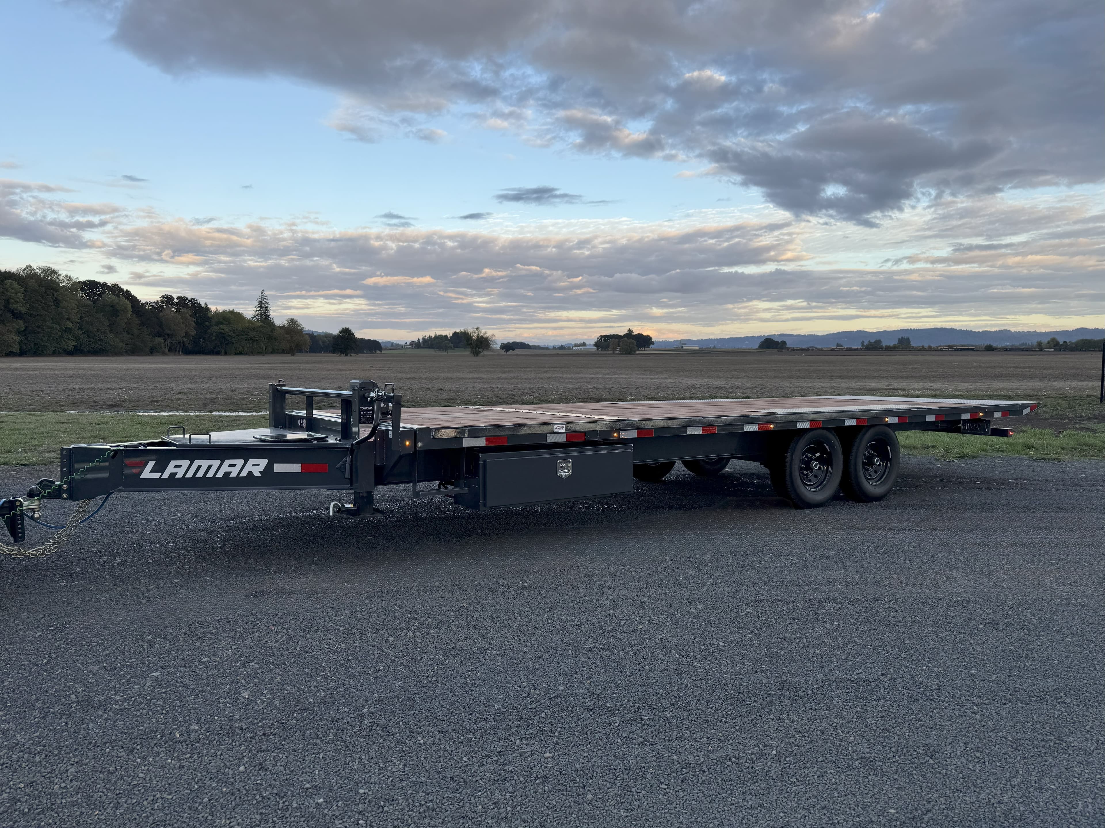 24ft Deckover Tilt Flatbed
