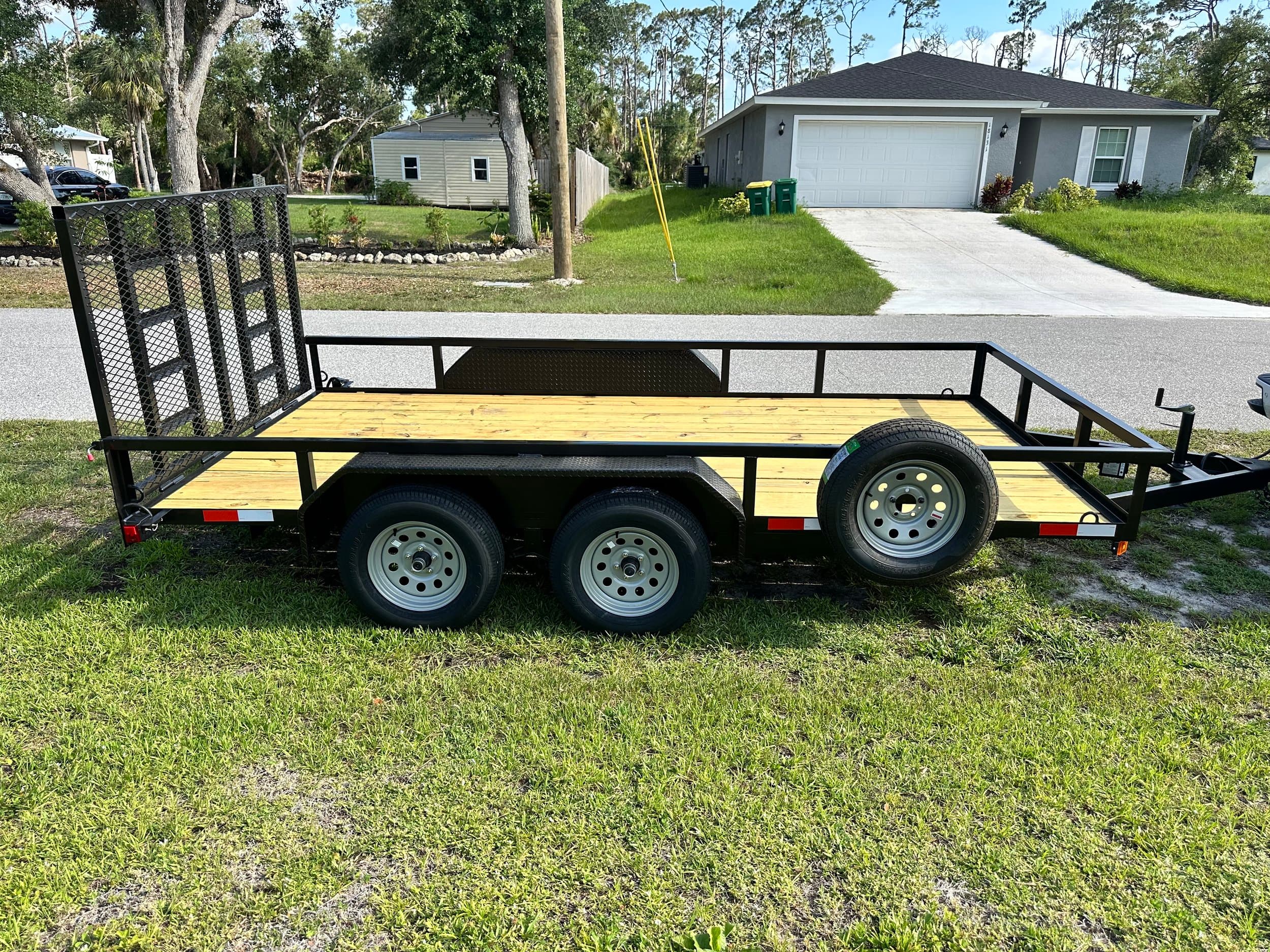 14 x 7ft Utility Trailer