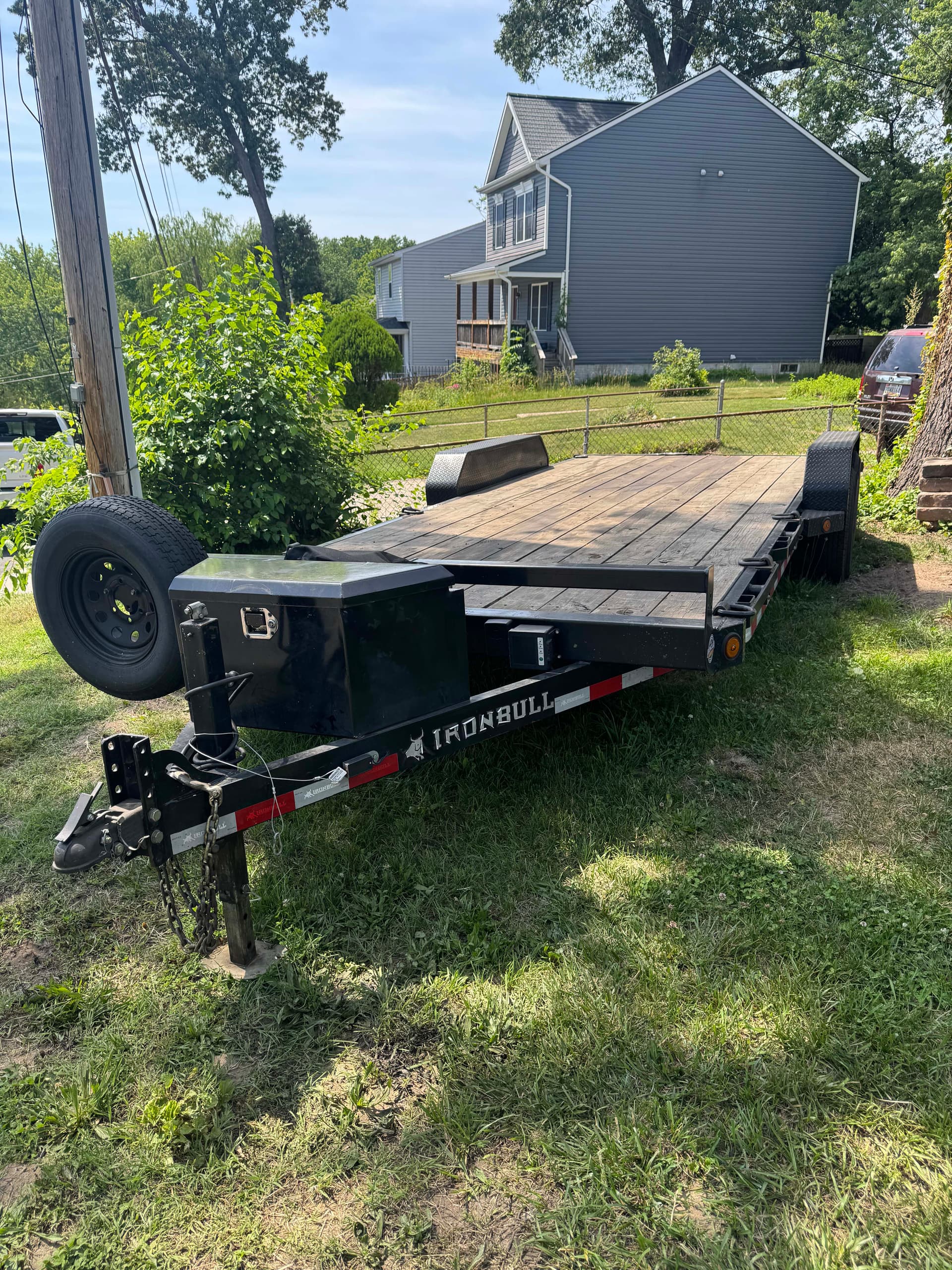 7' x 20' Car Hauler Trailer