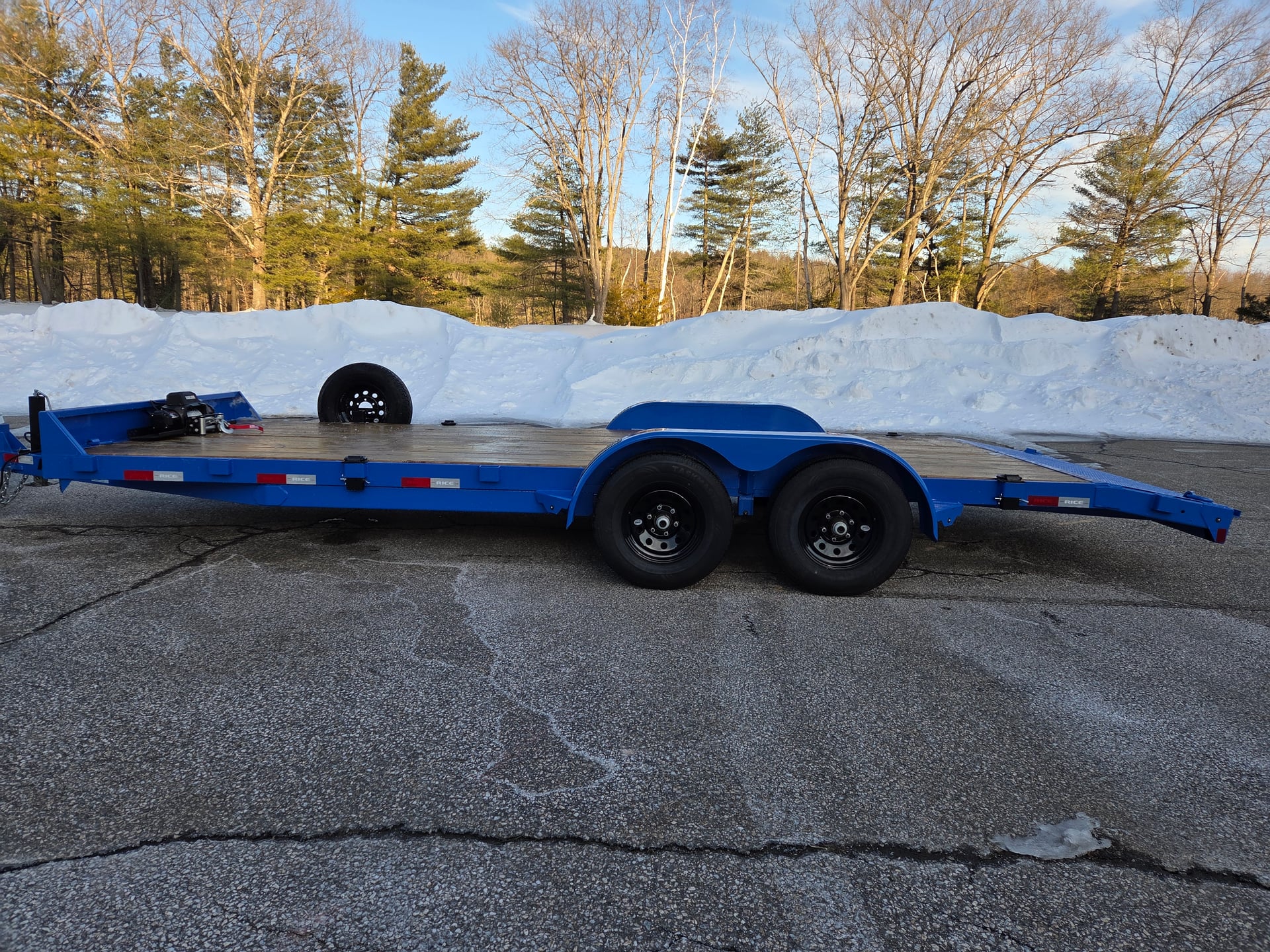 20ft Rice Car Hauler Trailer