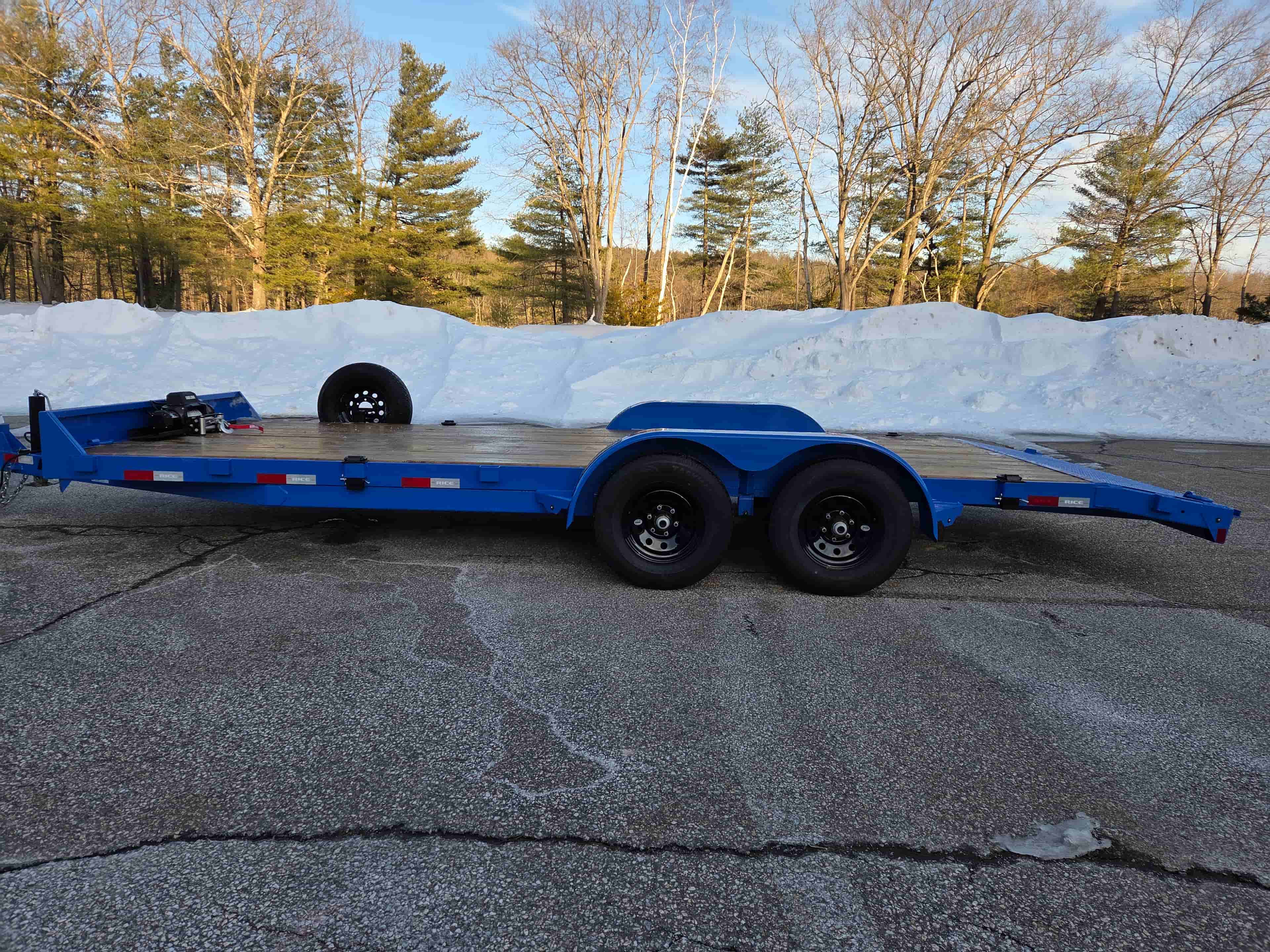 20ft Rice Car Hauler Trailer
