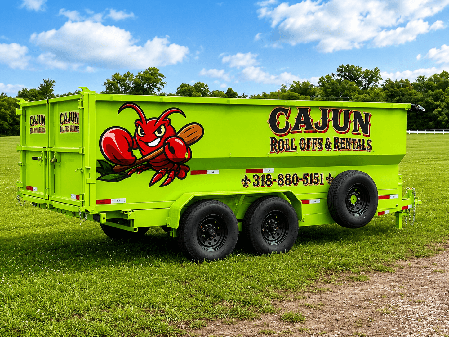 15 Yard 16' Dump Trailer
