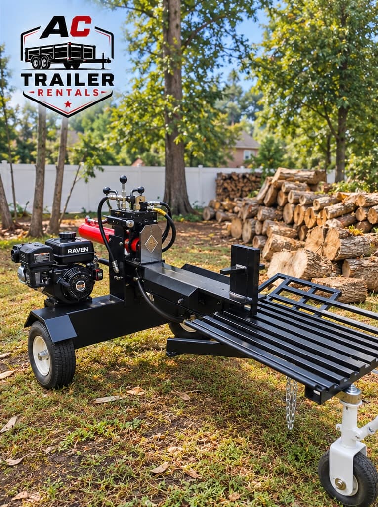 RuggedMade 37-ton Log Splitter