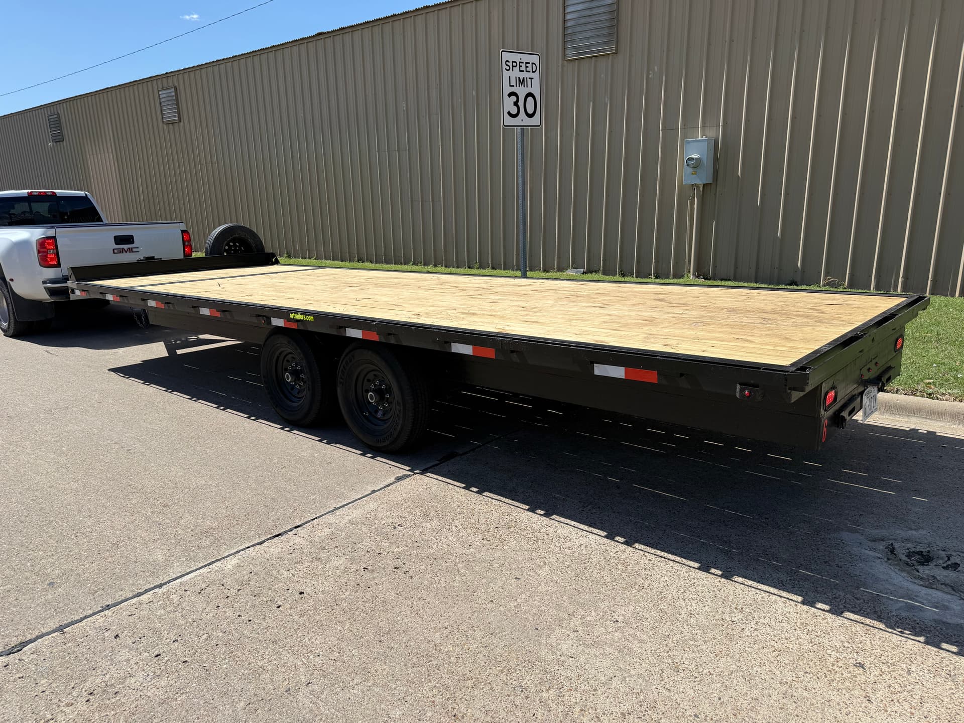 #6 - 24ft Deckover Trailer