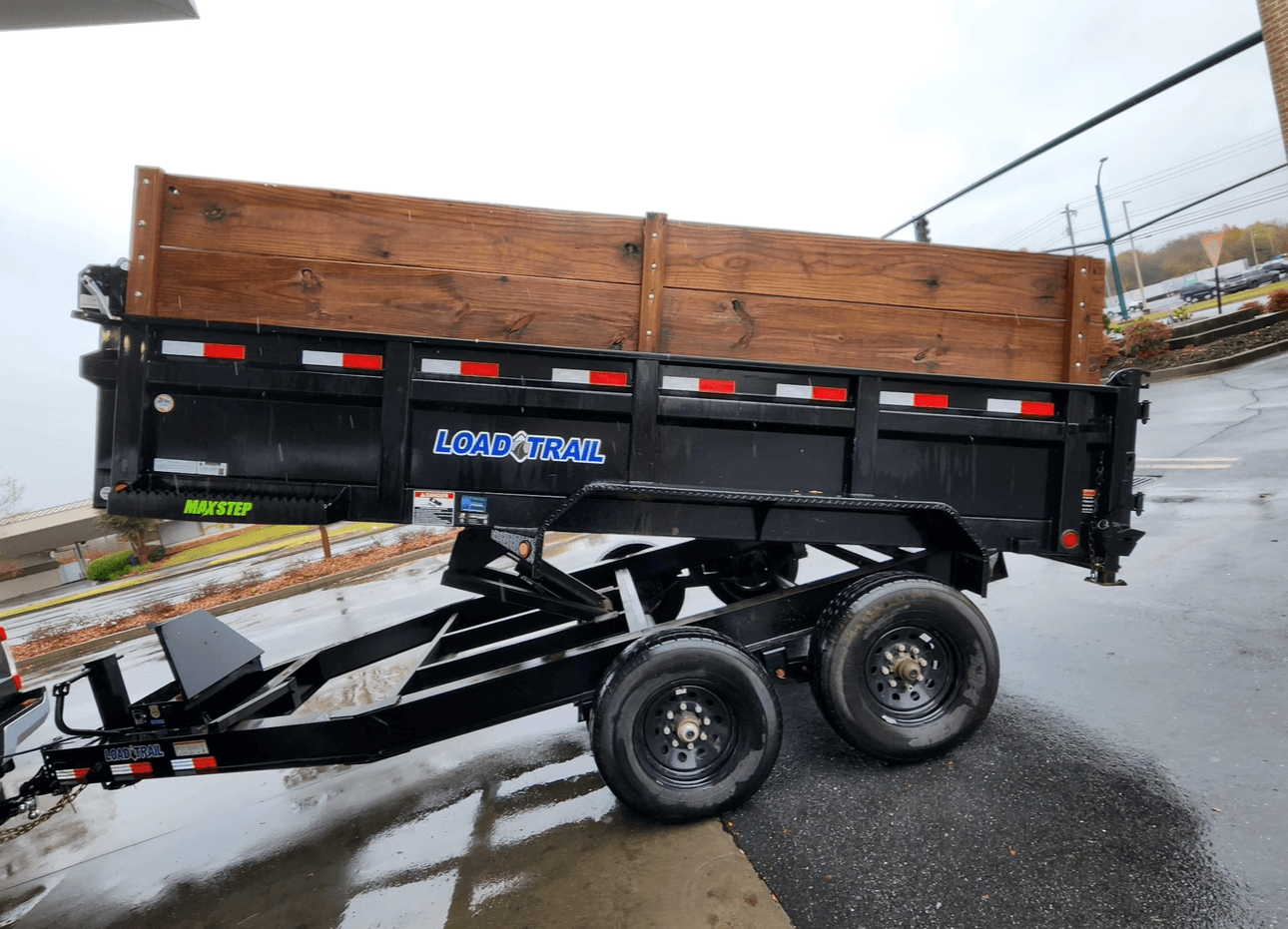 7x14ft Dump Trailer