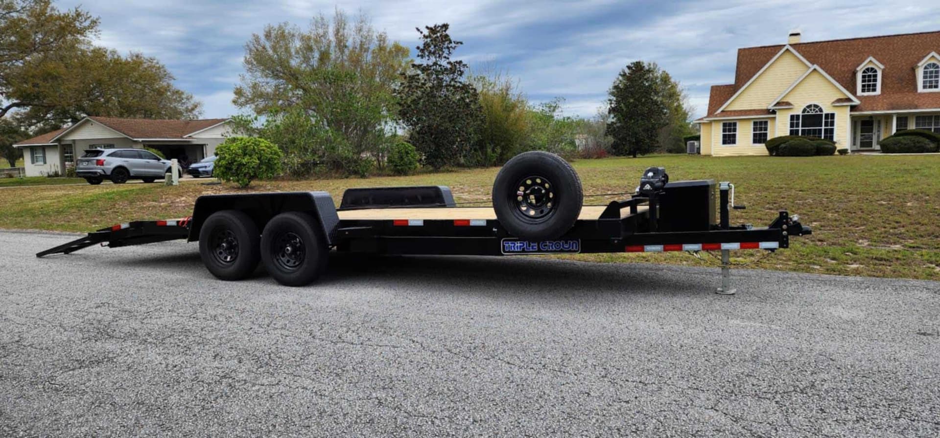 7' x 20’ Car Hauler Trailer