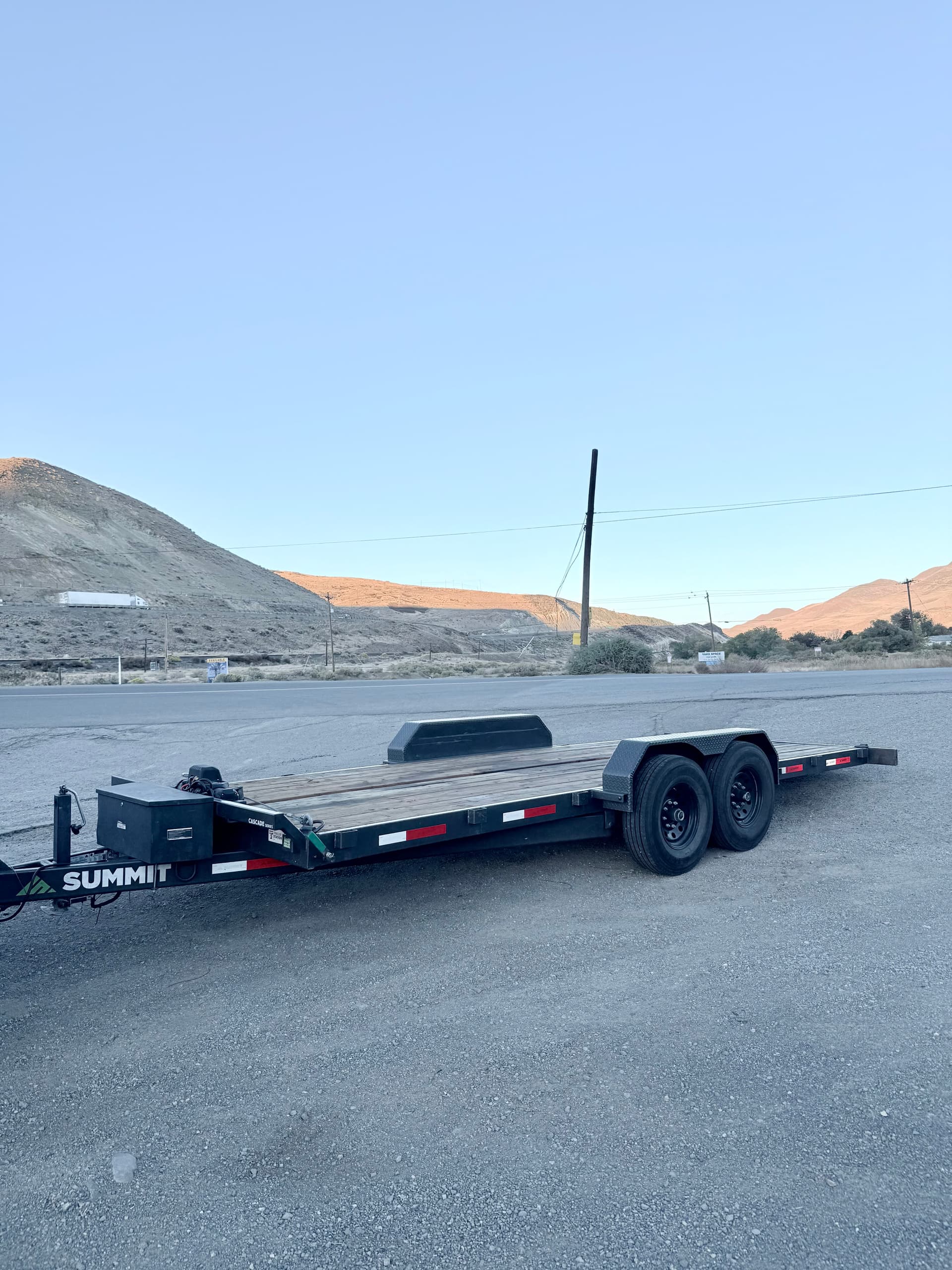 20ft Tilt Trailer