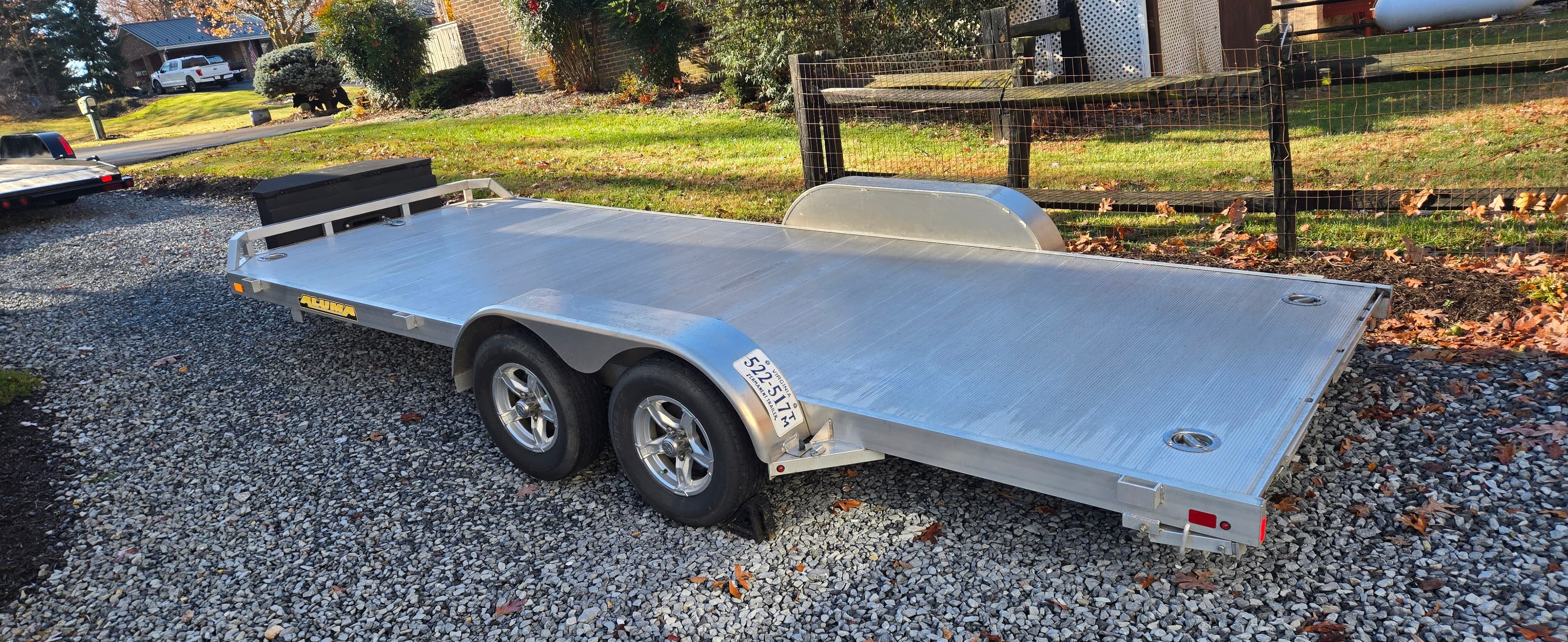 82" x 18' Car Equipment Hauler Trailer