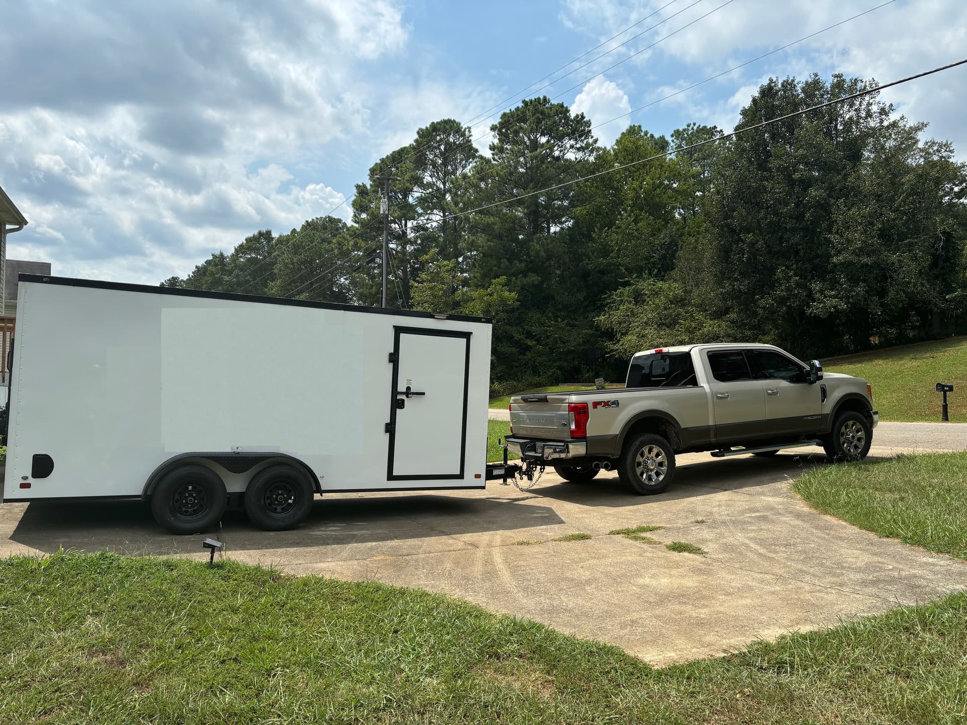 16ft Nationcraft Enclosed Cargo Trailer